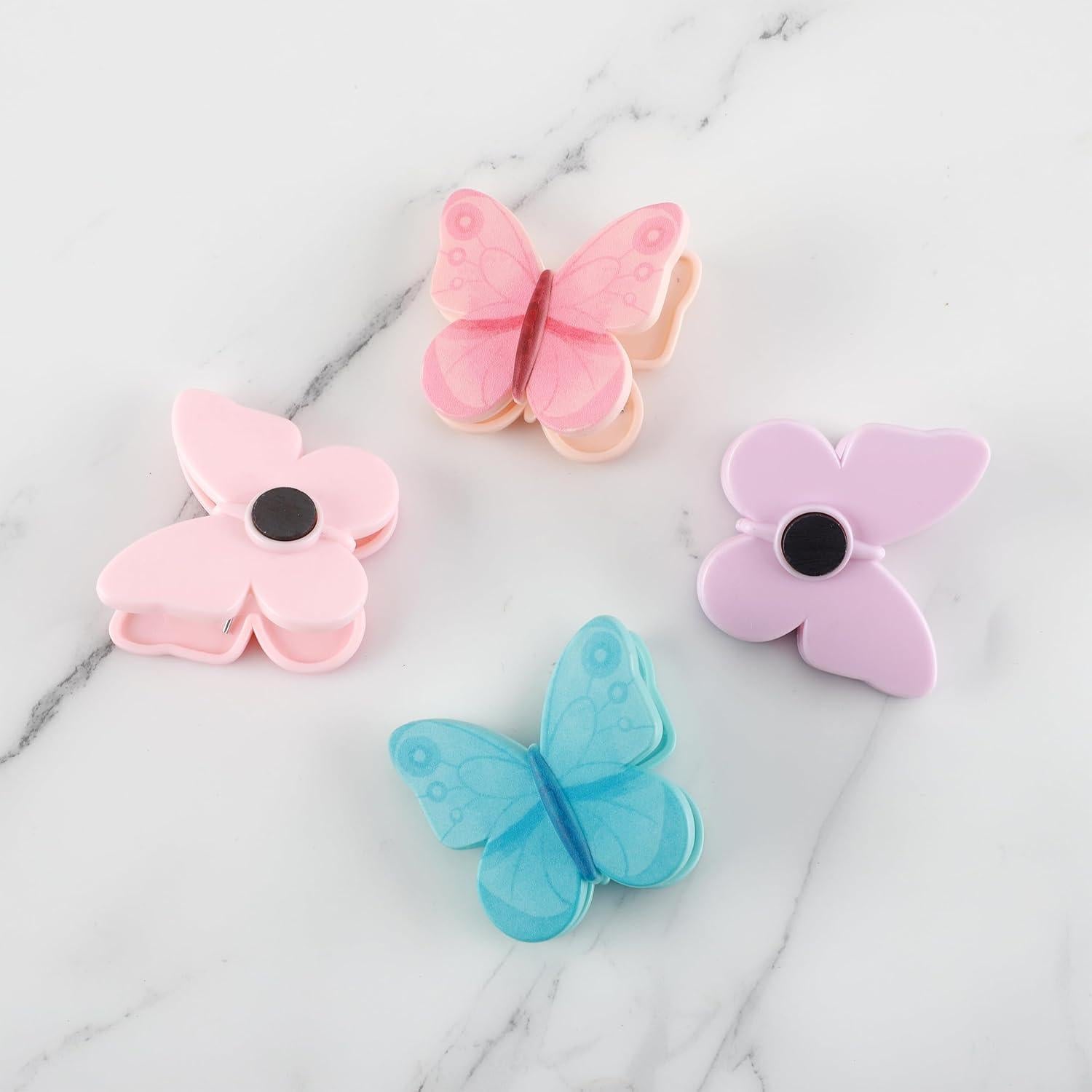 Clips Magnéticos COOK WITH COLOR Mariposa Paquete de 8