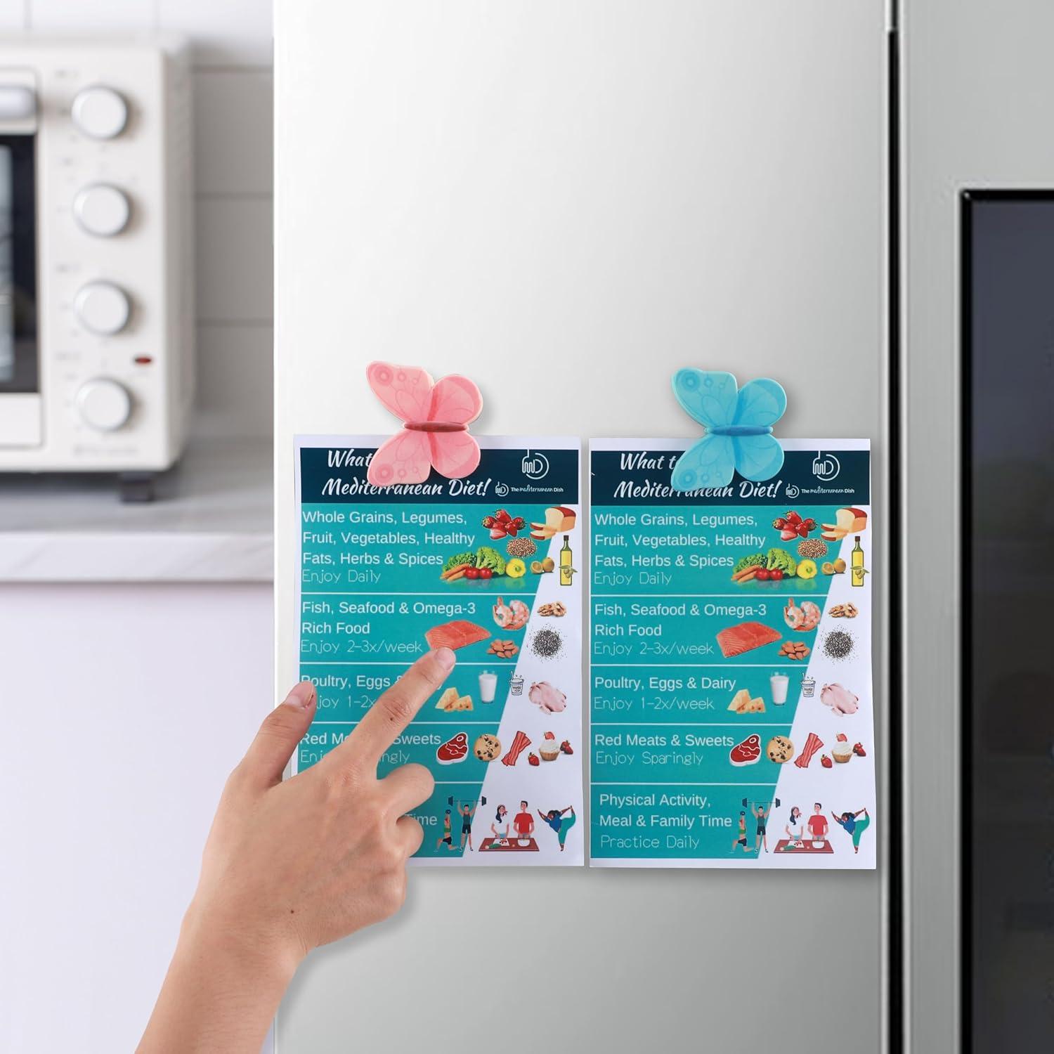 Clips Magnéticos COOK WITH COLOR Mariposa Paquete de 8