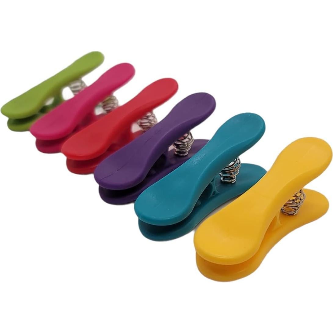 Juego de Clips de Bolsa Coloridos 6 Piezas Handy Housewares