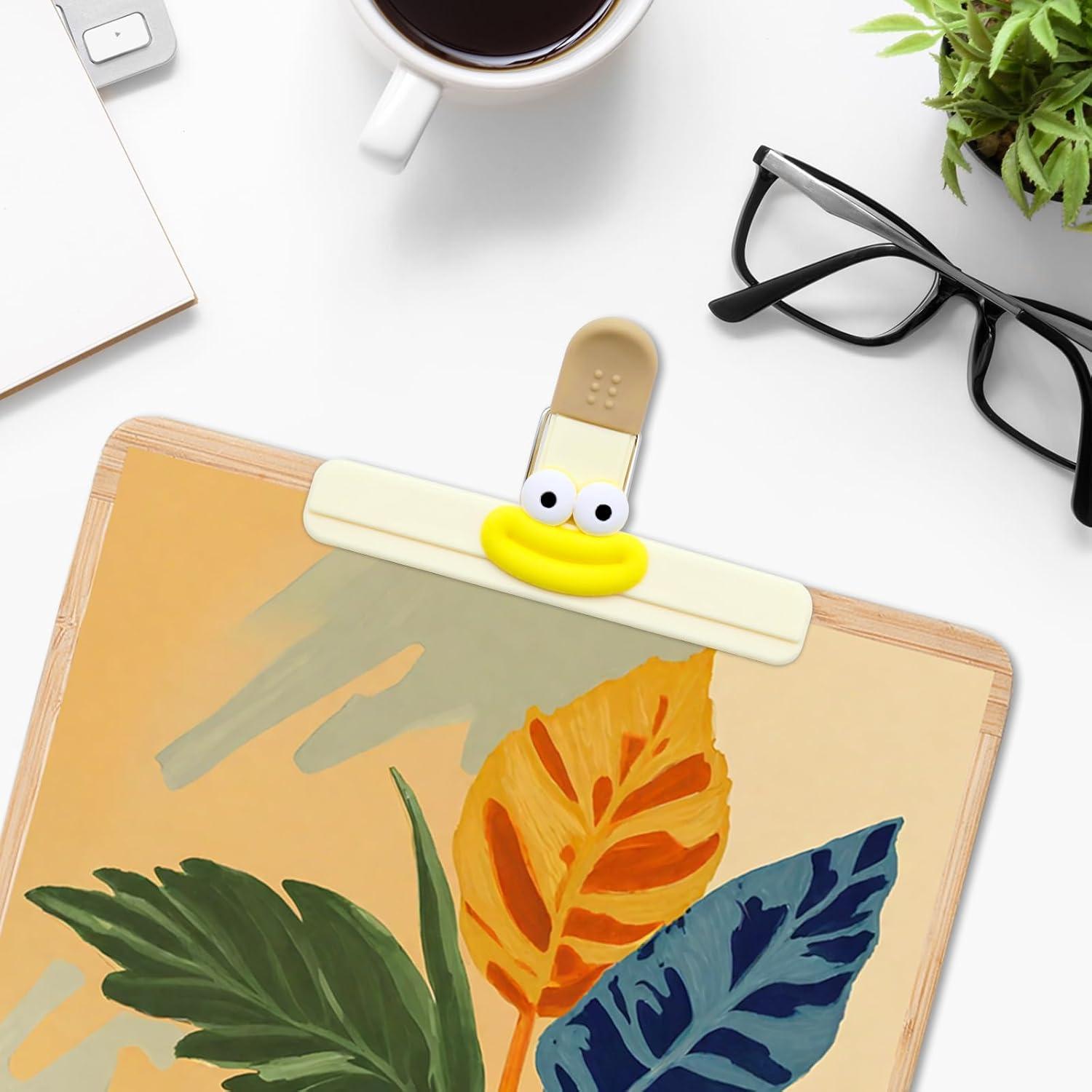 Paquete de 6 Clips para Comida lxuraduy - 2 Grandes y 4 Pequeños