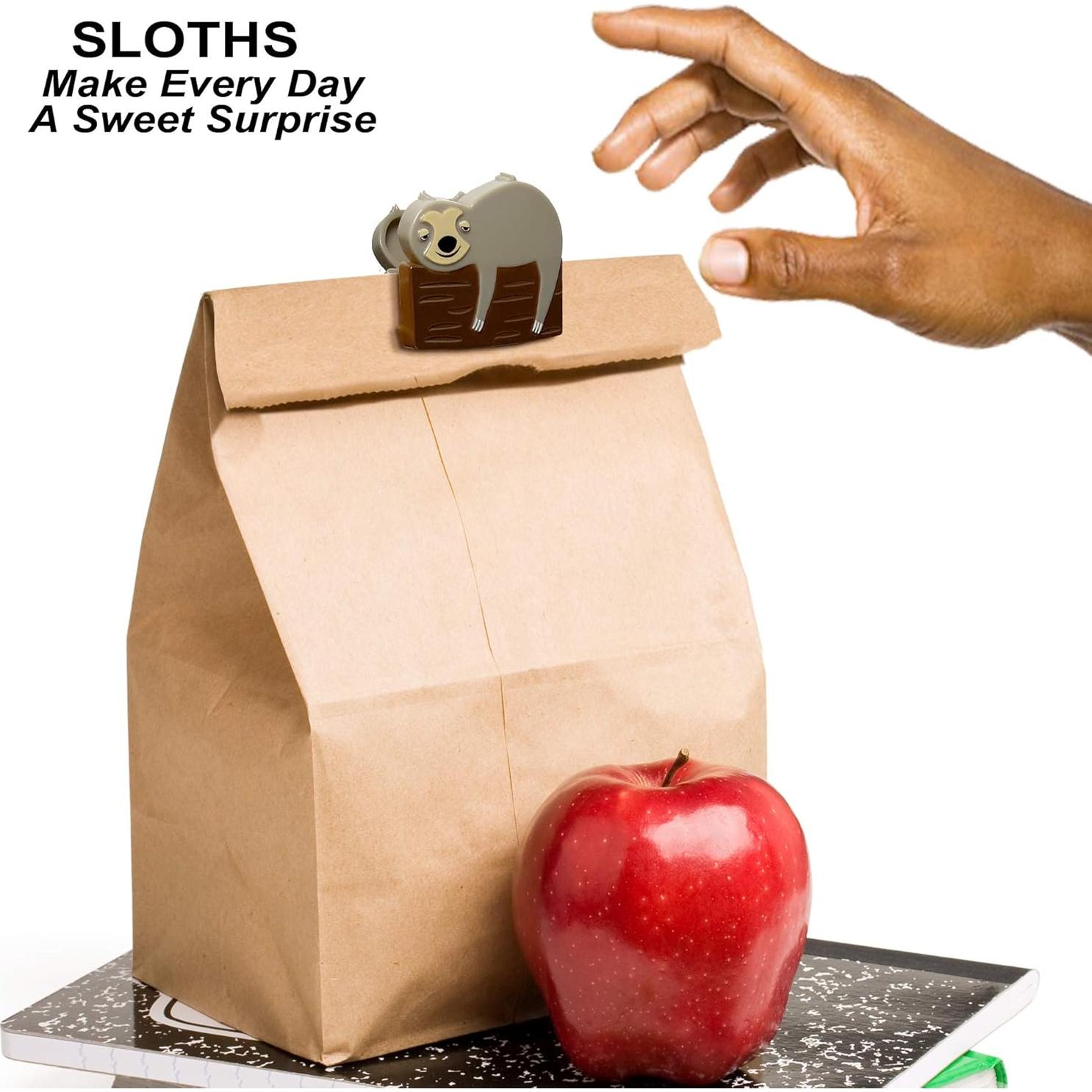 Clips para bolsas de alimentos Brothers Bench, 6 pz perezoso