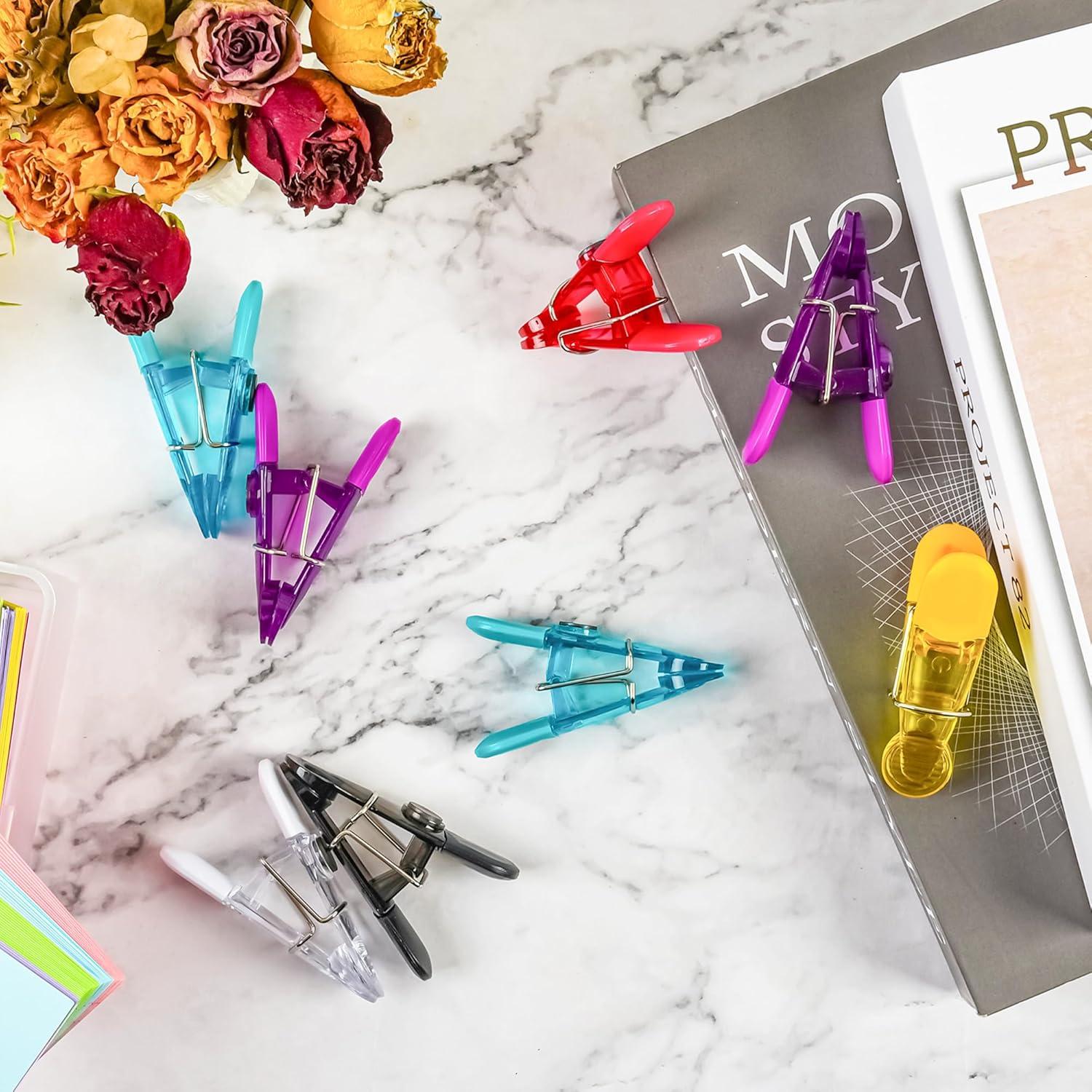 Pinzas para bolsas de alimentos GBYMIUY 12 piezas colores