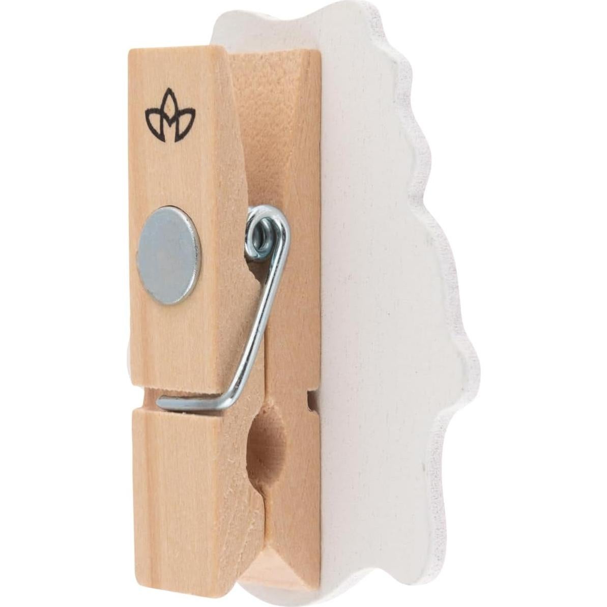 Clips Magnéticos para Bolsas Karma - 3 Piezas Madera Hongo