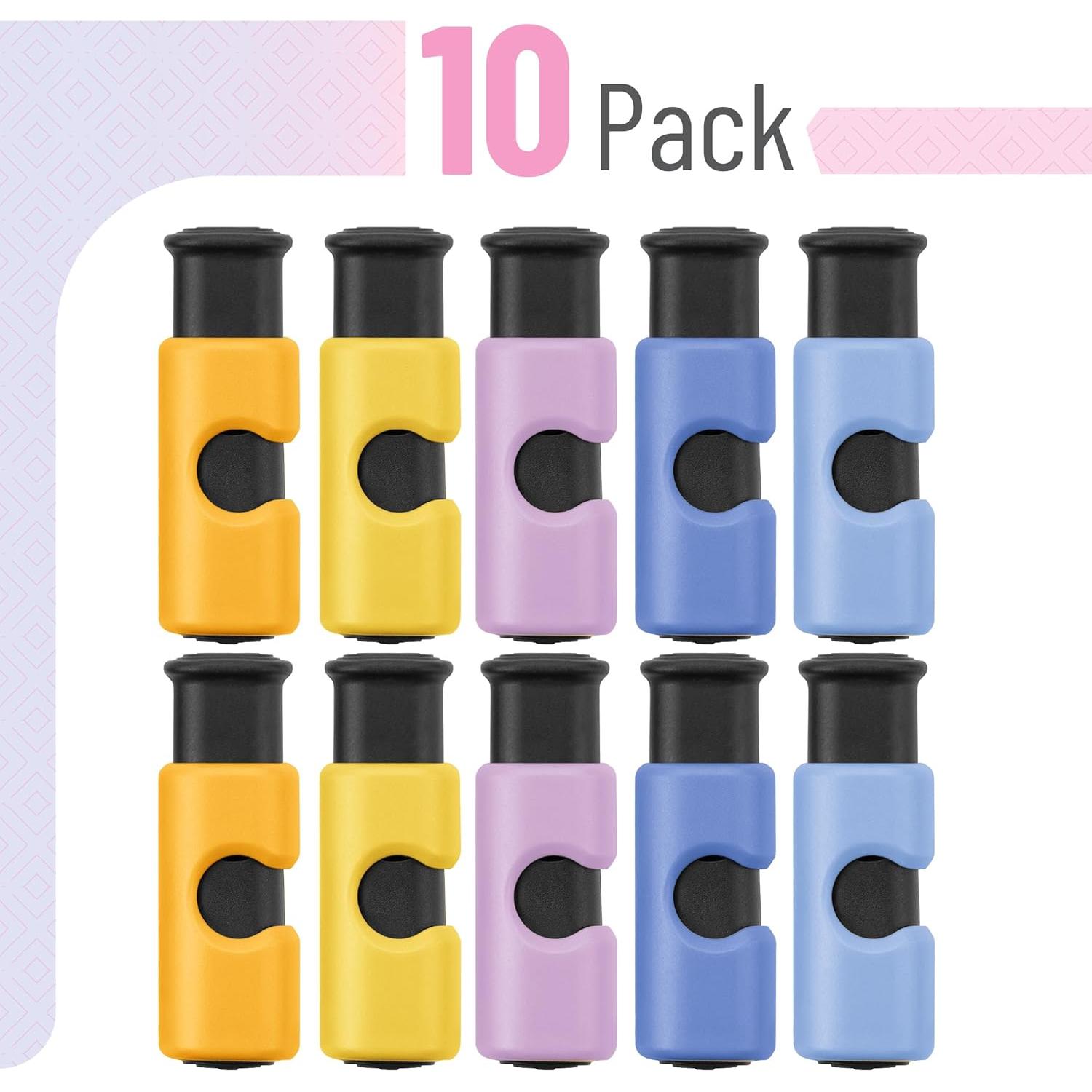 Clips para bolsas de pan Mr. Pen, set de 10, plástico