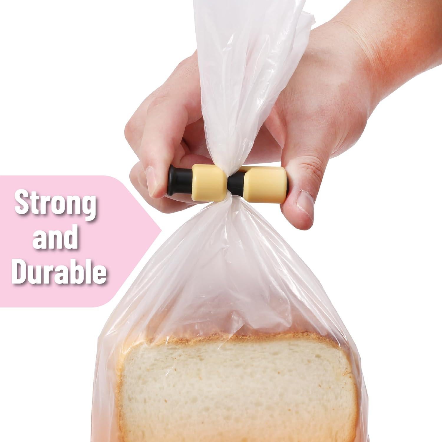 Clips para bolsas de pan Mr. Pen, set de 10, plástico