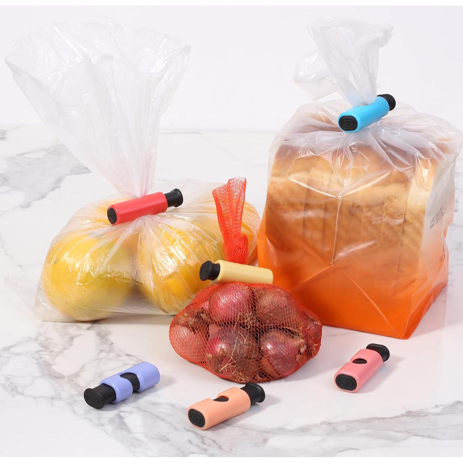 Clips para bolsas de pan Mr. Pen, set de 10, plástico