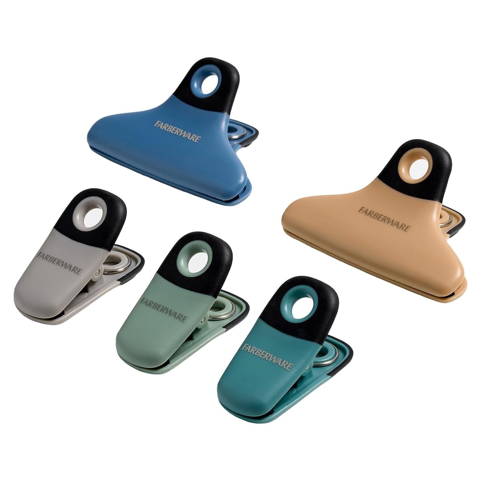 Set de 5 Clips de Bolsa Farberware Profesional Variados