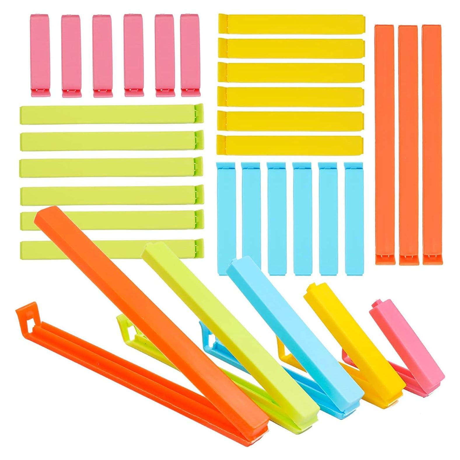 Clips de Sellado de Bolsas FOIMAS - 27 Piezas, 5 Tamaños