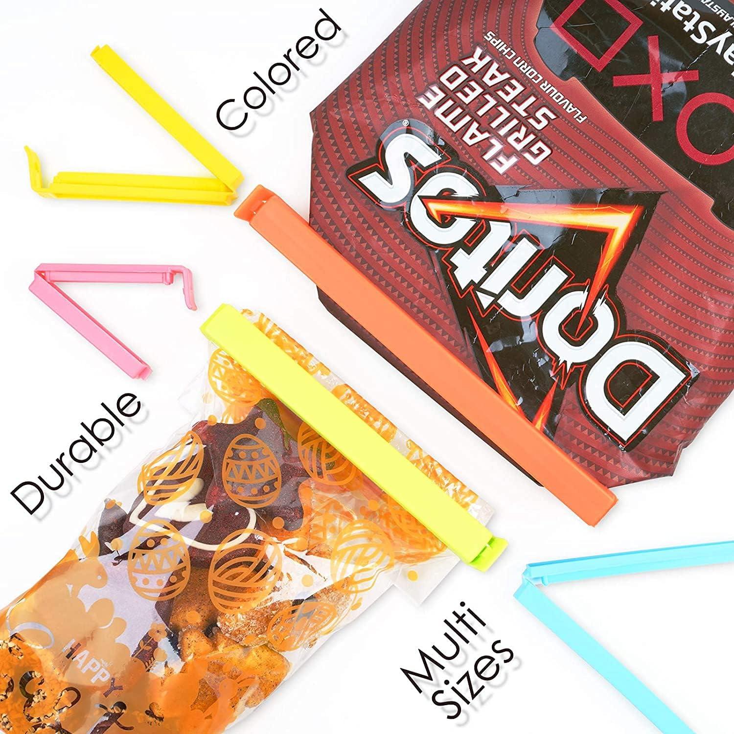 Clips de Sellado de Bolsas FOIMAS - 27 Piezas, 5 Tamaños