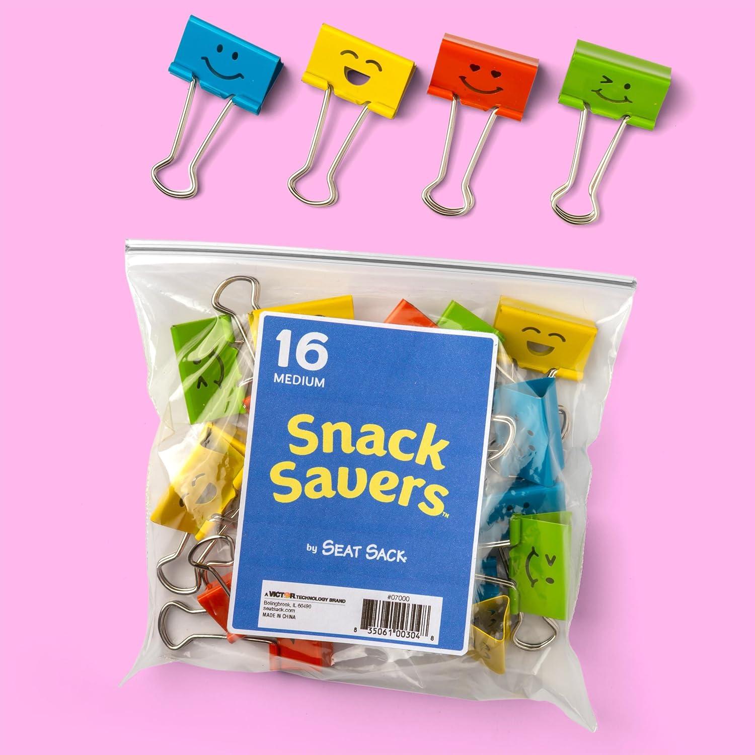 Clip de Bolsa Snack Savers Seat Sack 16 Piezas