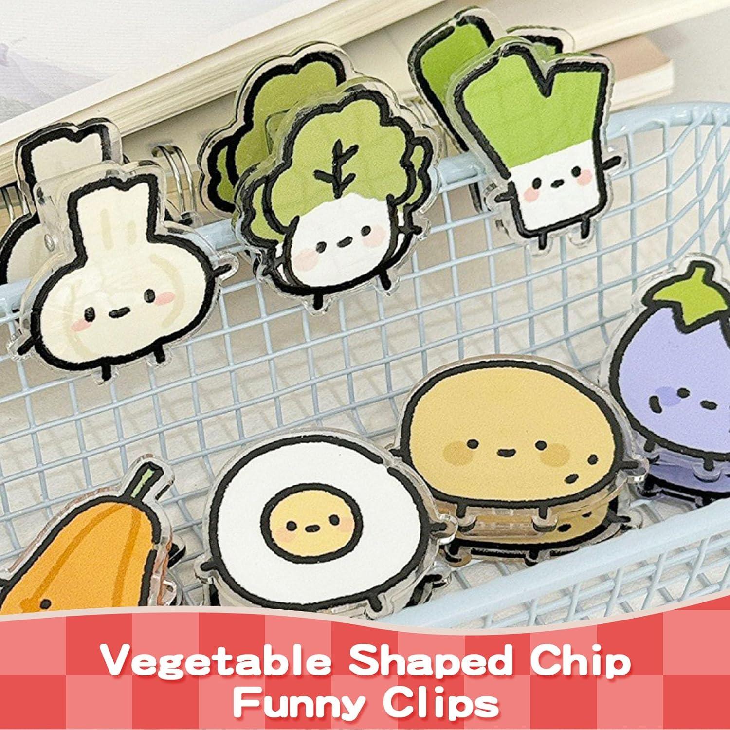 Juego de 9 Clips Divertidos BieFuDan para Bolsas de Comida