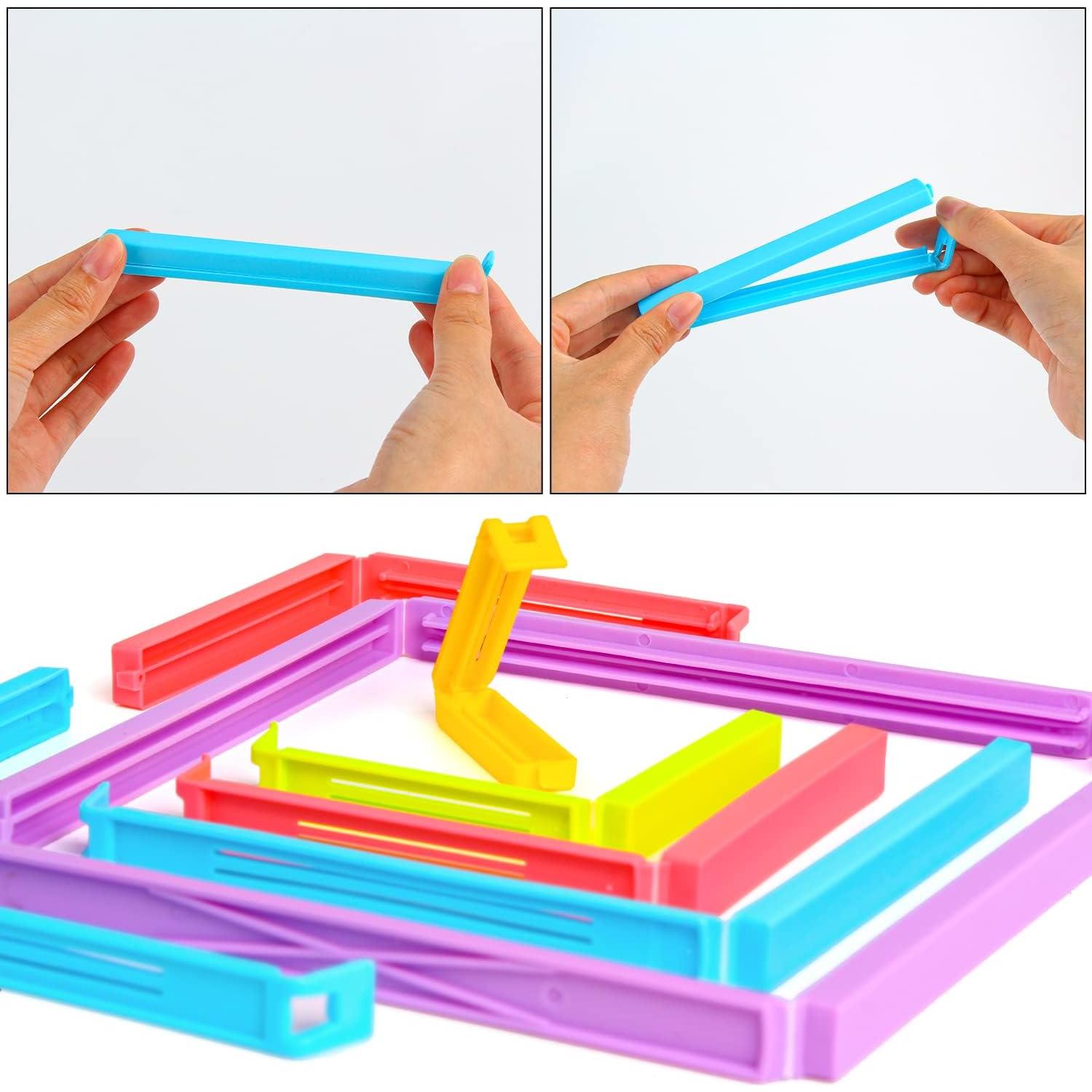 Clips de Sellado de Plástico SULOLI 27 PCS Tamaños Variados