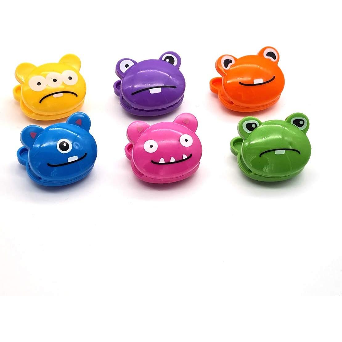 Set de 6 Pinzas de Monstruo Kikkerland Multicolor