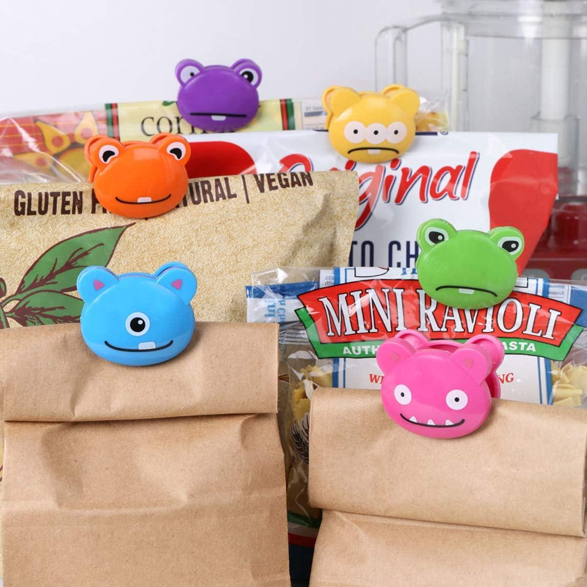 Set de 6 Pinzas de Monstruo Kikkerland Multicolor