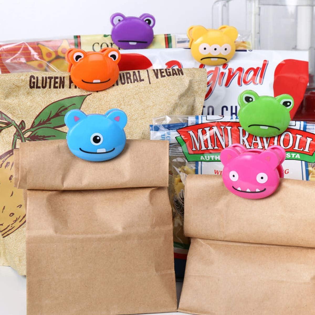 Set de 6 Pinzas de Monstruo Kikkerland Multicolor