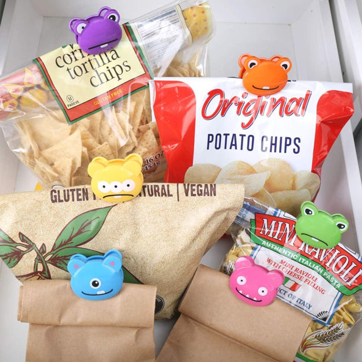 Set de 6 Pinzas de Monstruo Kikkerland Multicolor