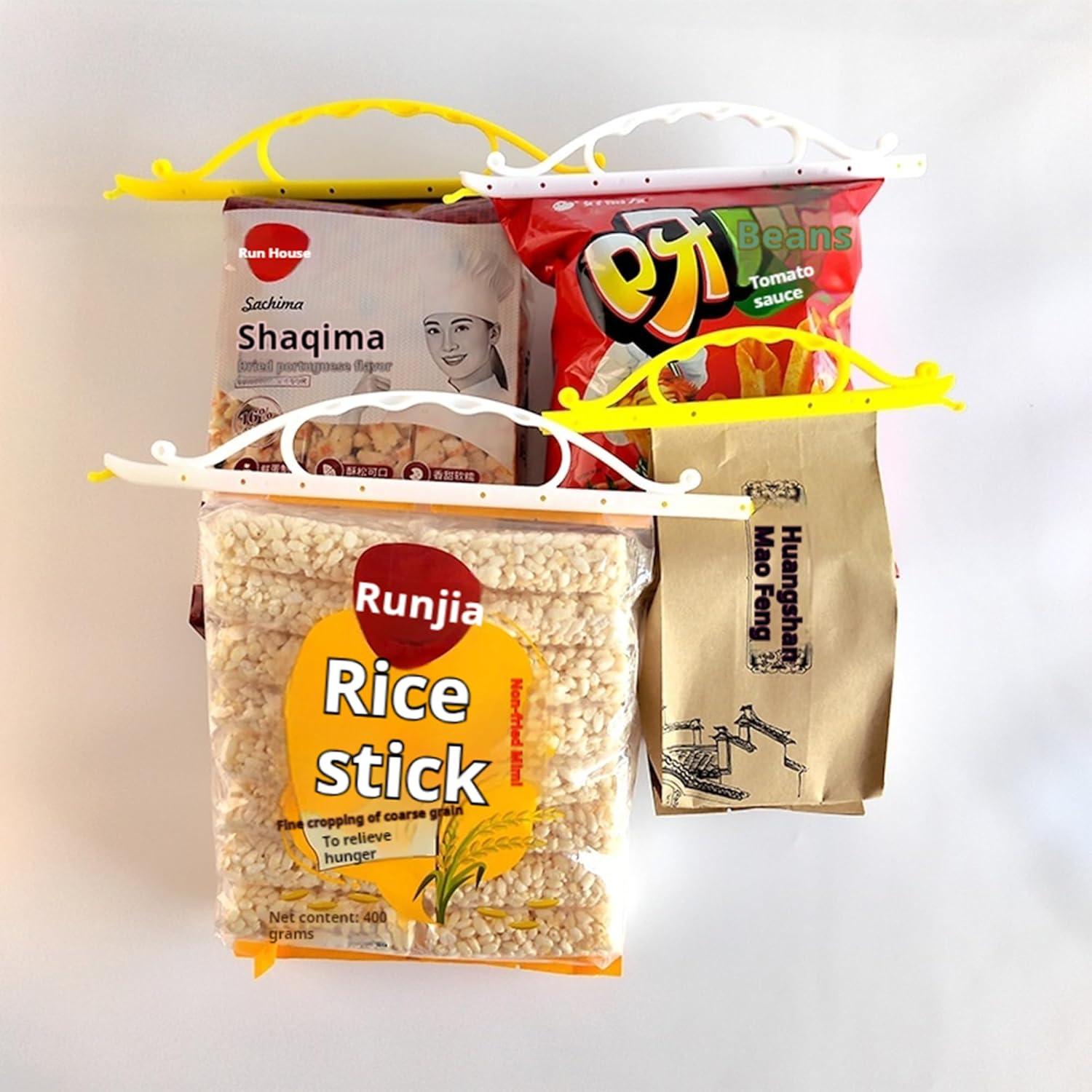 Juego de 6 Clips de Comida Reutilizables Pengchengwanli