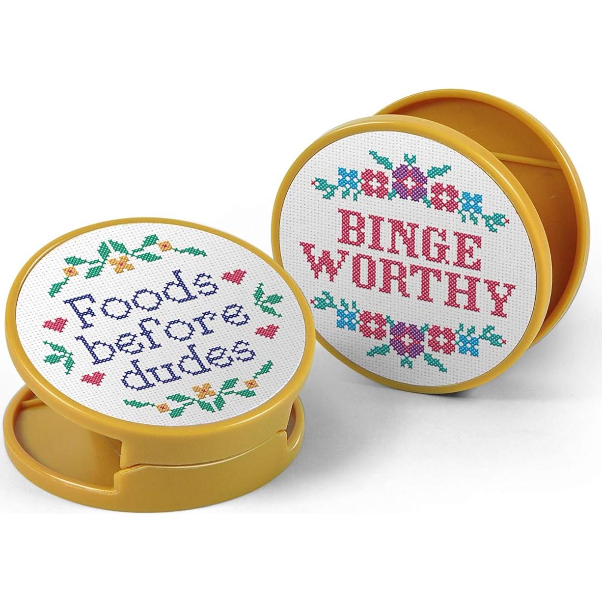 Set de 4 Clips para Bolsas Genuine Fred IN STITCHES