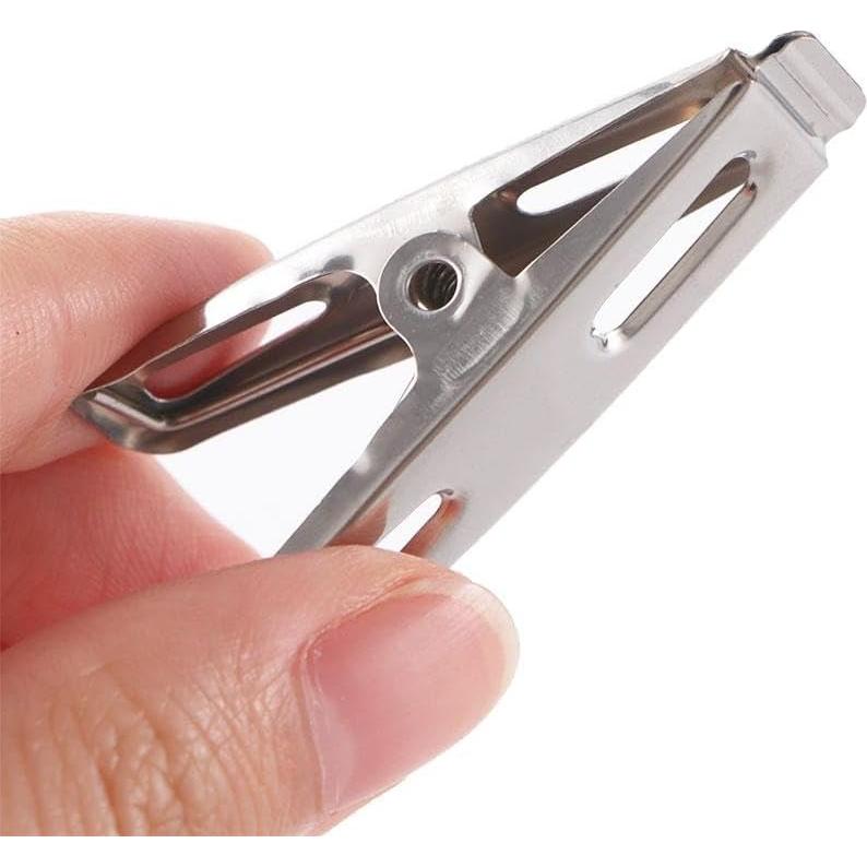 20 Clips de Metal para Ropa Kopida - Pinzas Reutilizables