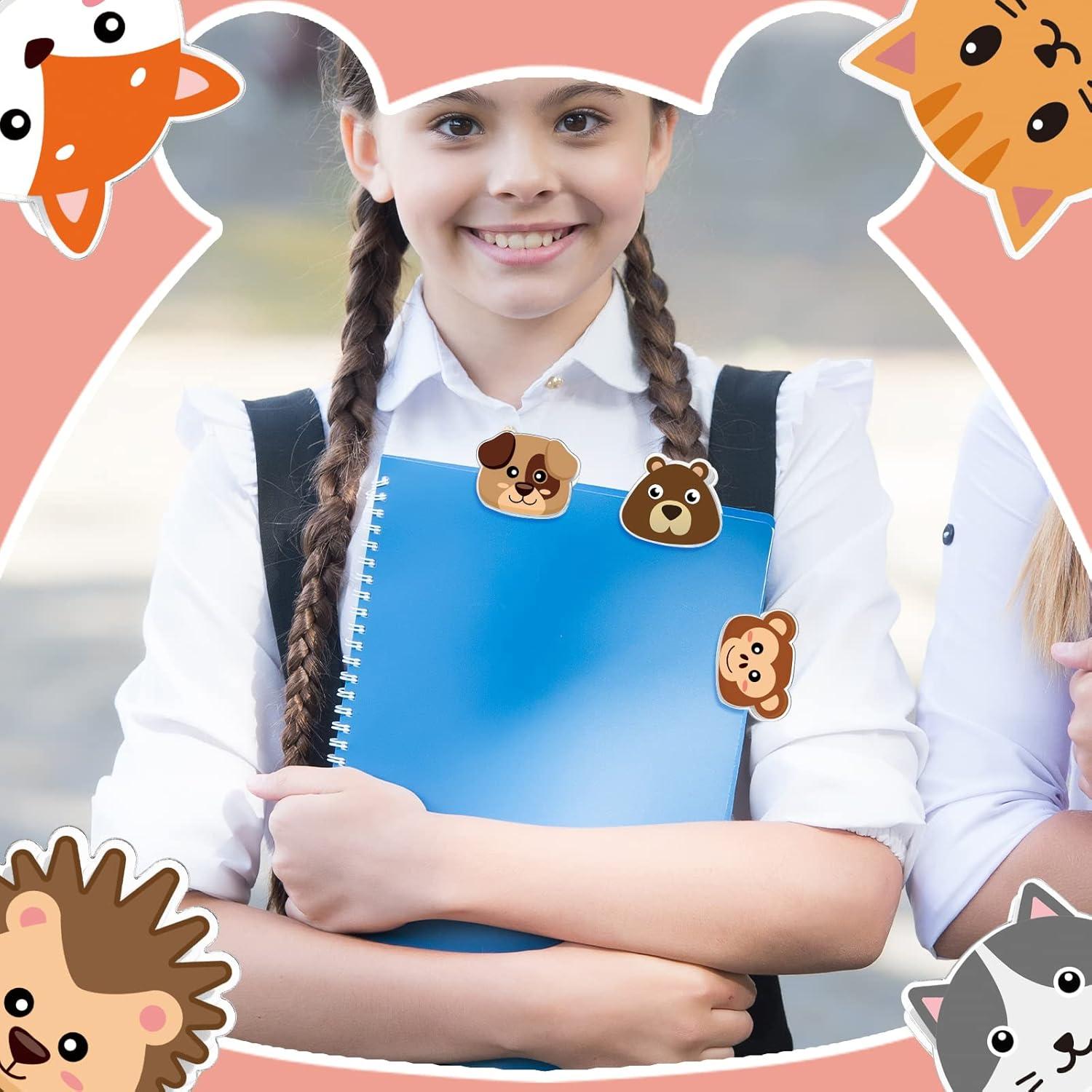 24 Clips para Bolsas de Alimentos Crtiin Animales 4 cm