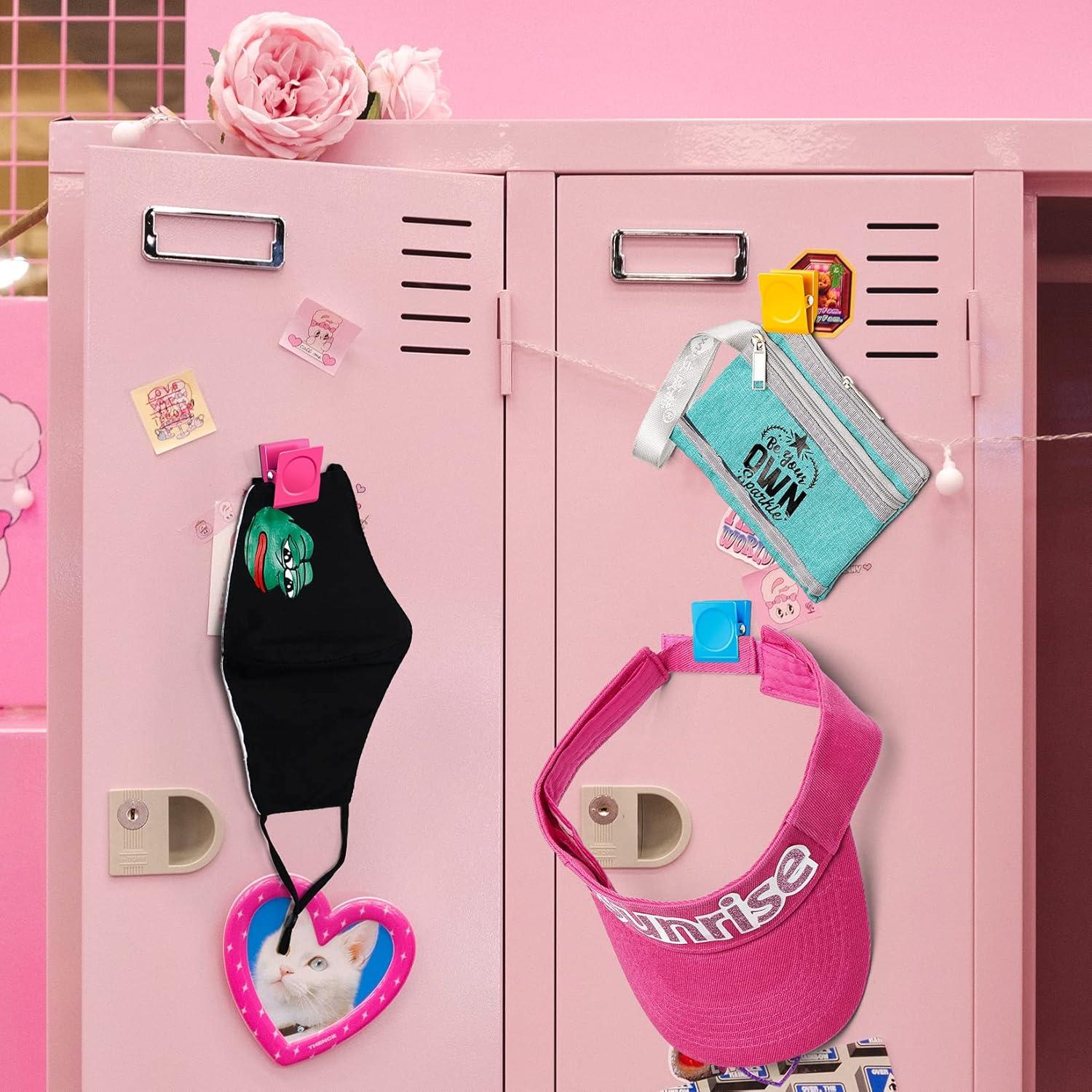 Paquete de 8 imanes de nevera DIYSELF multicolor fuertes