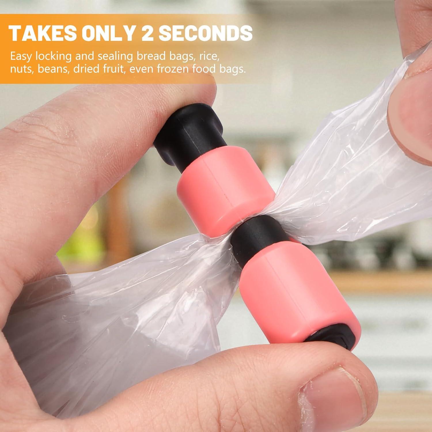 Paquete de 8 Clips Selladores de Alimentos AmoreAngelCRAFTS