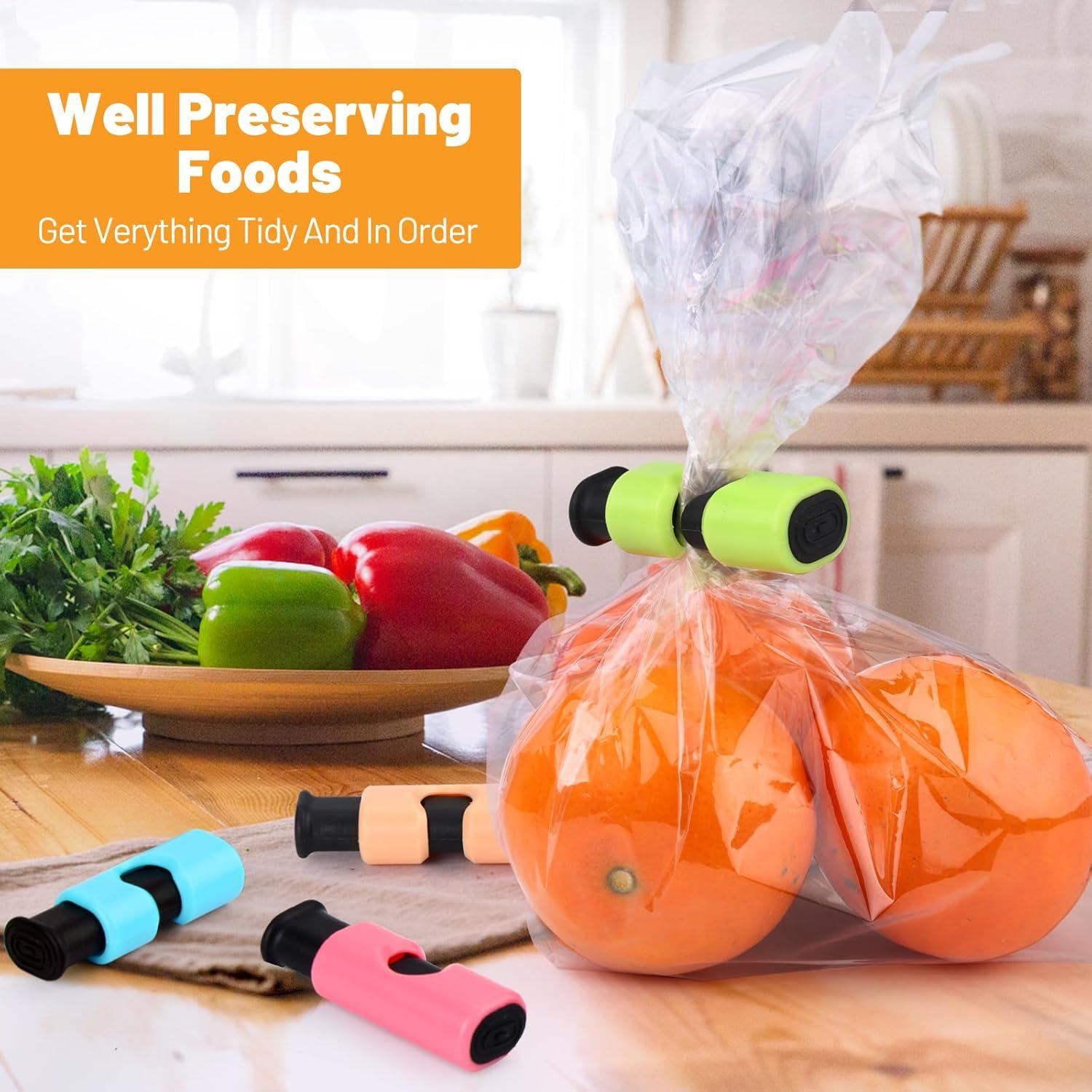 Paquete de 8 Clips Selladores de Alimentos AmoreAngelCRAFTS