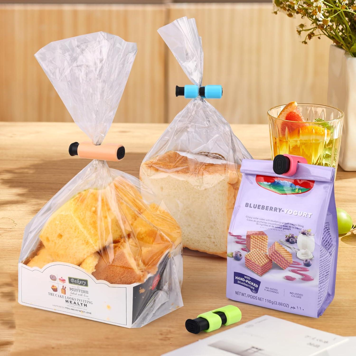 Paquete de 8 Clips Selladores de Alimentos AmoreAngelCRAFTS