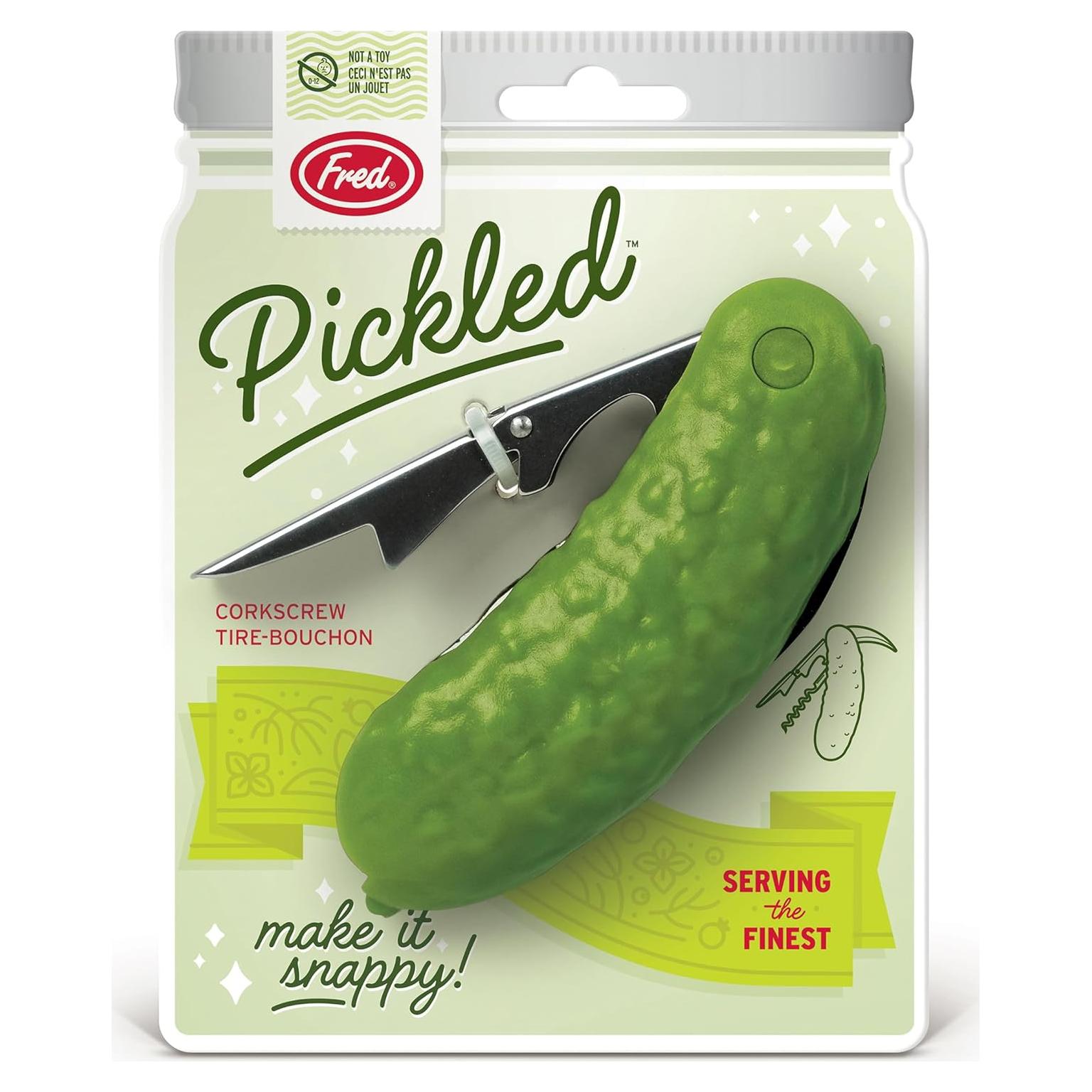 Sacacorchos Multifuncional Genuine Fred Encurtido Verde