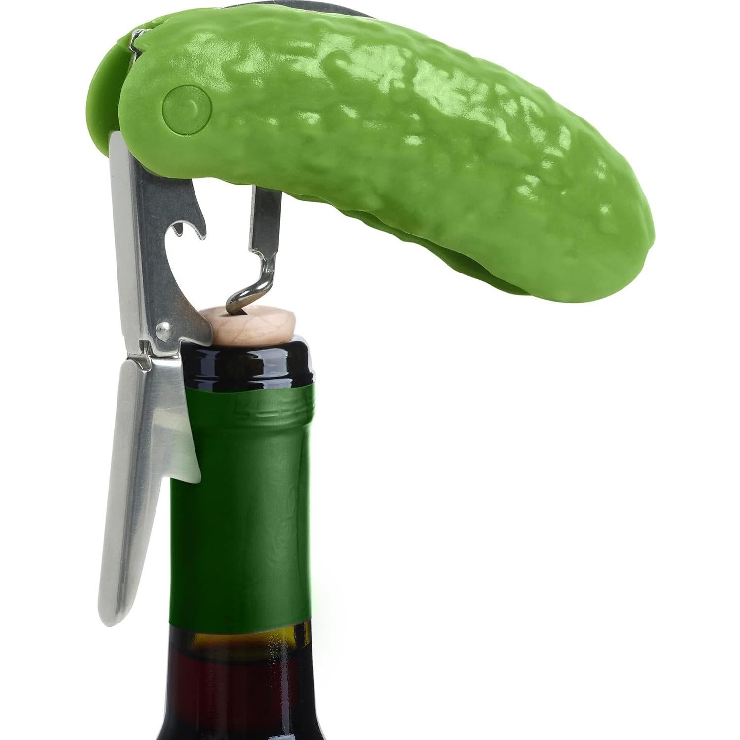 Sacacorchos Multifuncional Genuine Fred Encurtido Verde