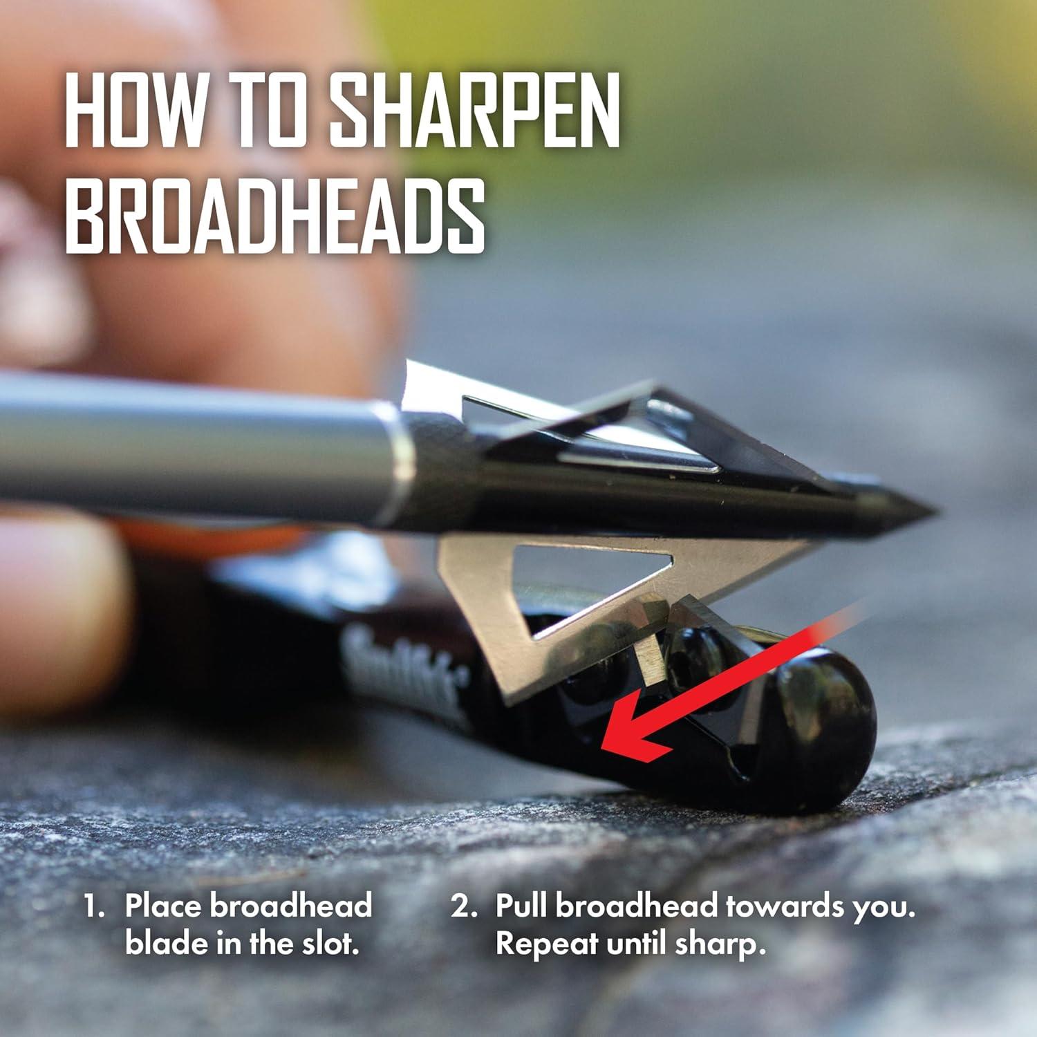 Afilador de cuchillos Smith's 50047 Edgesport - Portátil con bolsa