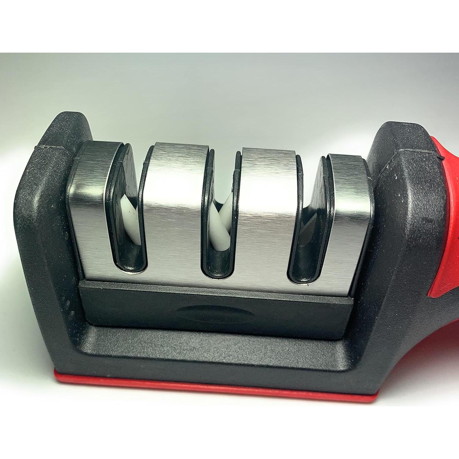 Afilador de cuchillos portátil SIGNI 3 etapas antideslizante