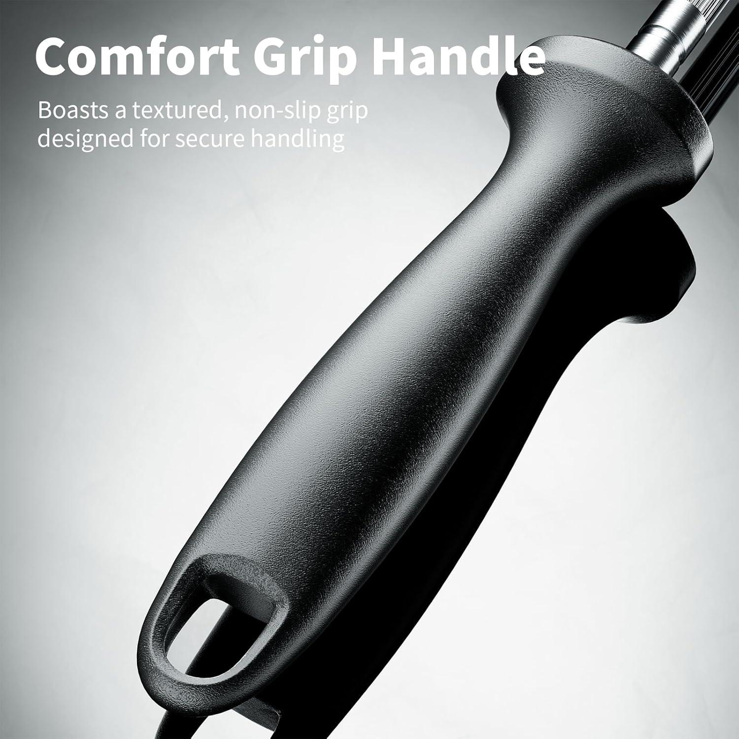 Varilla Afiladora FANERFUN 33 cm Acero al Carbono Profesional