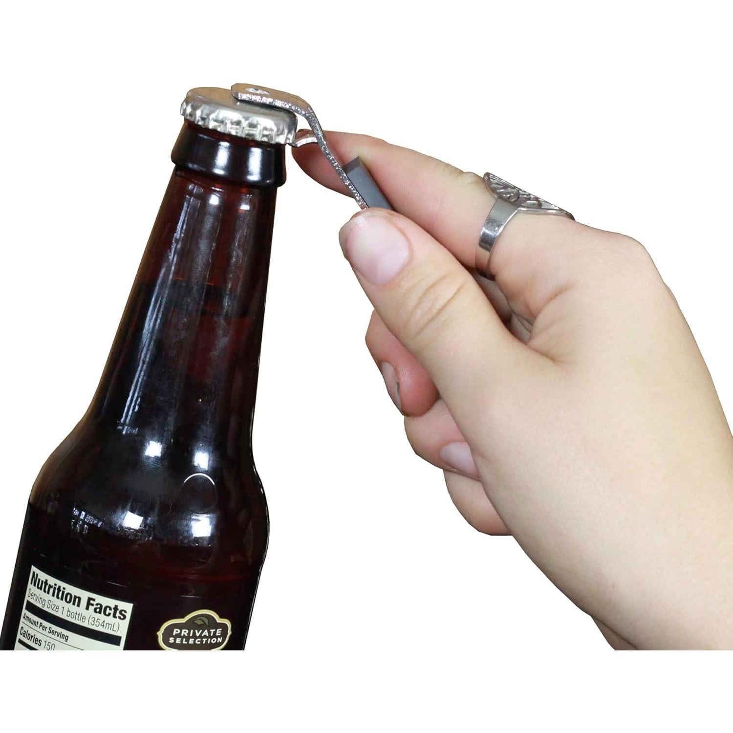 Abrebotellas Chef Craft Select imán set 2 piezas gris