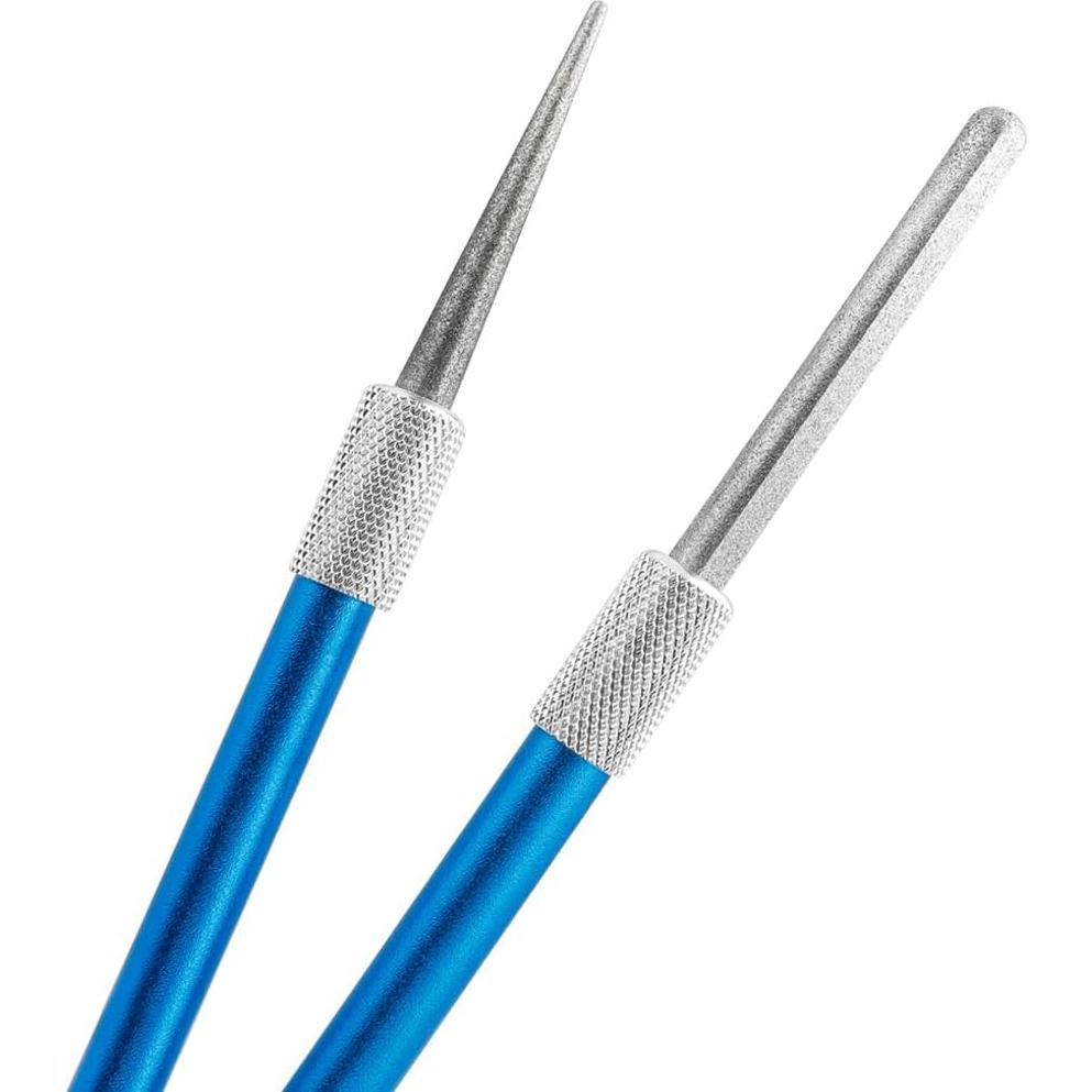 Afilador de Cuchillos Serrados Eyech 2 Piezas Diamante 20.5cm