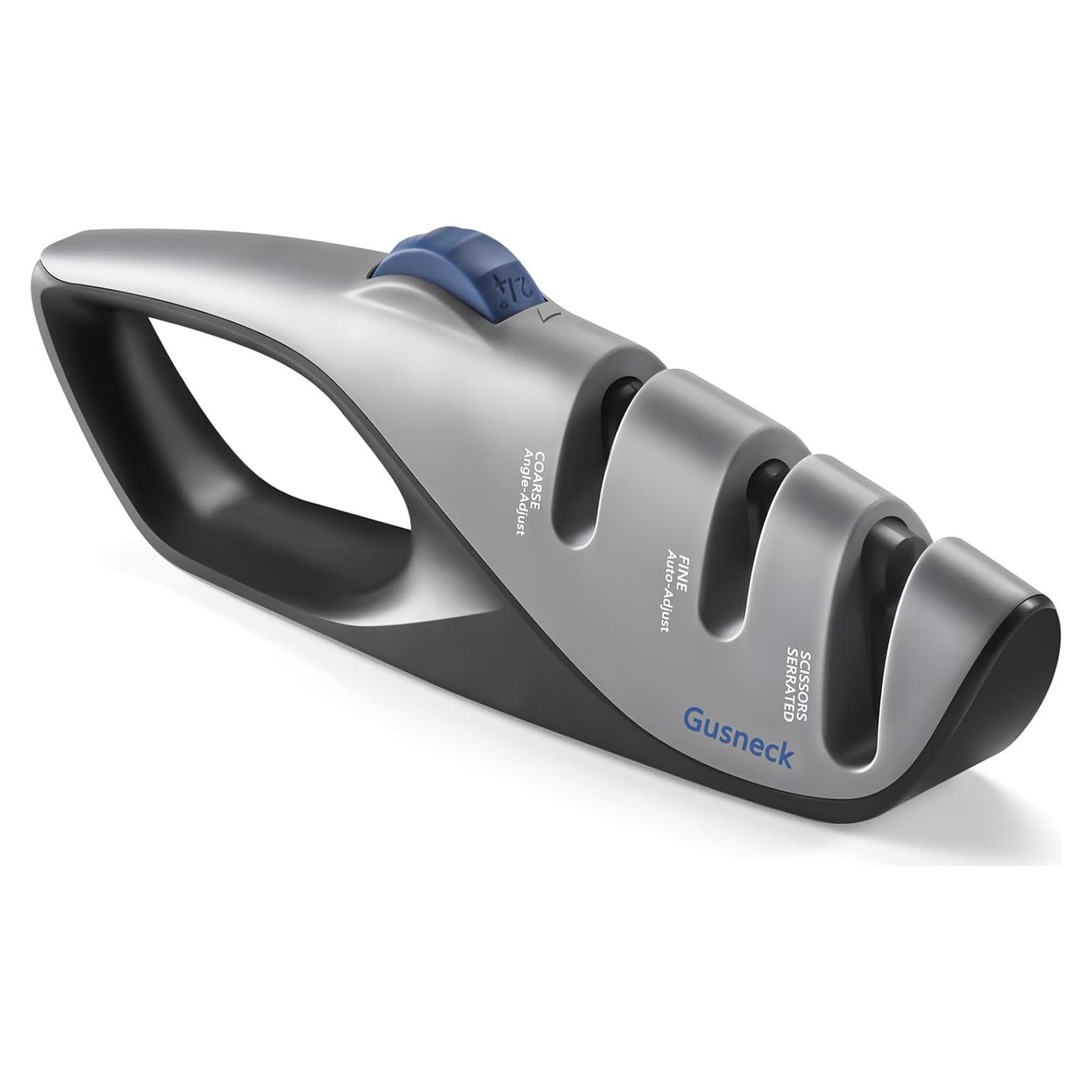 Afilador de cuchillos Gusneck ajustable 5 ángulos portátil