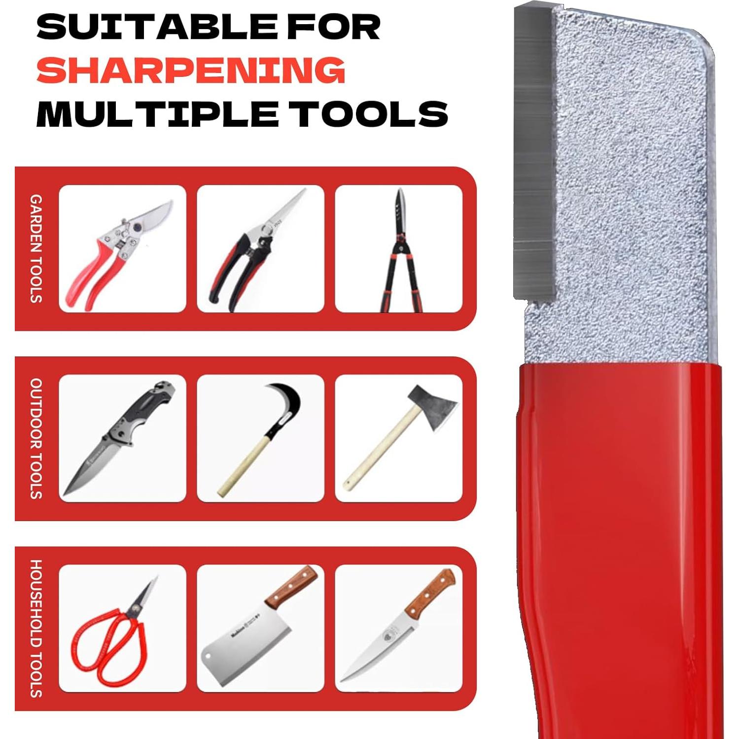 Afilador de cuchillos portátil multipropósito 99g - Compacto