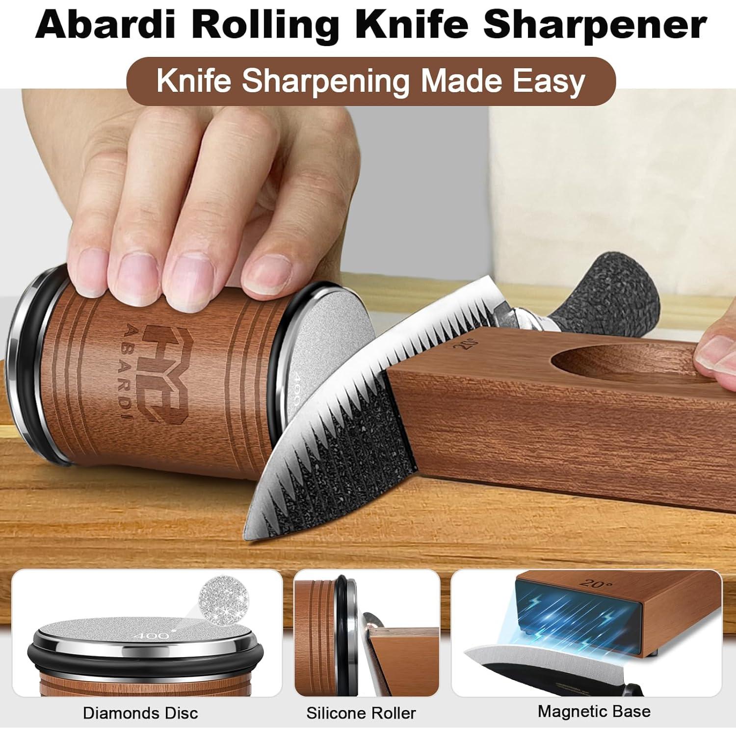 Afilador de cuchillos Abardi MDQ-1 con ángulo magnético