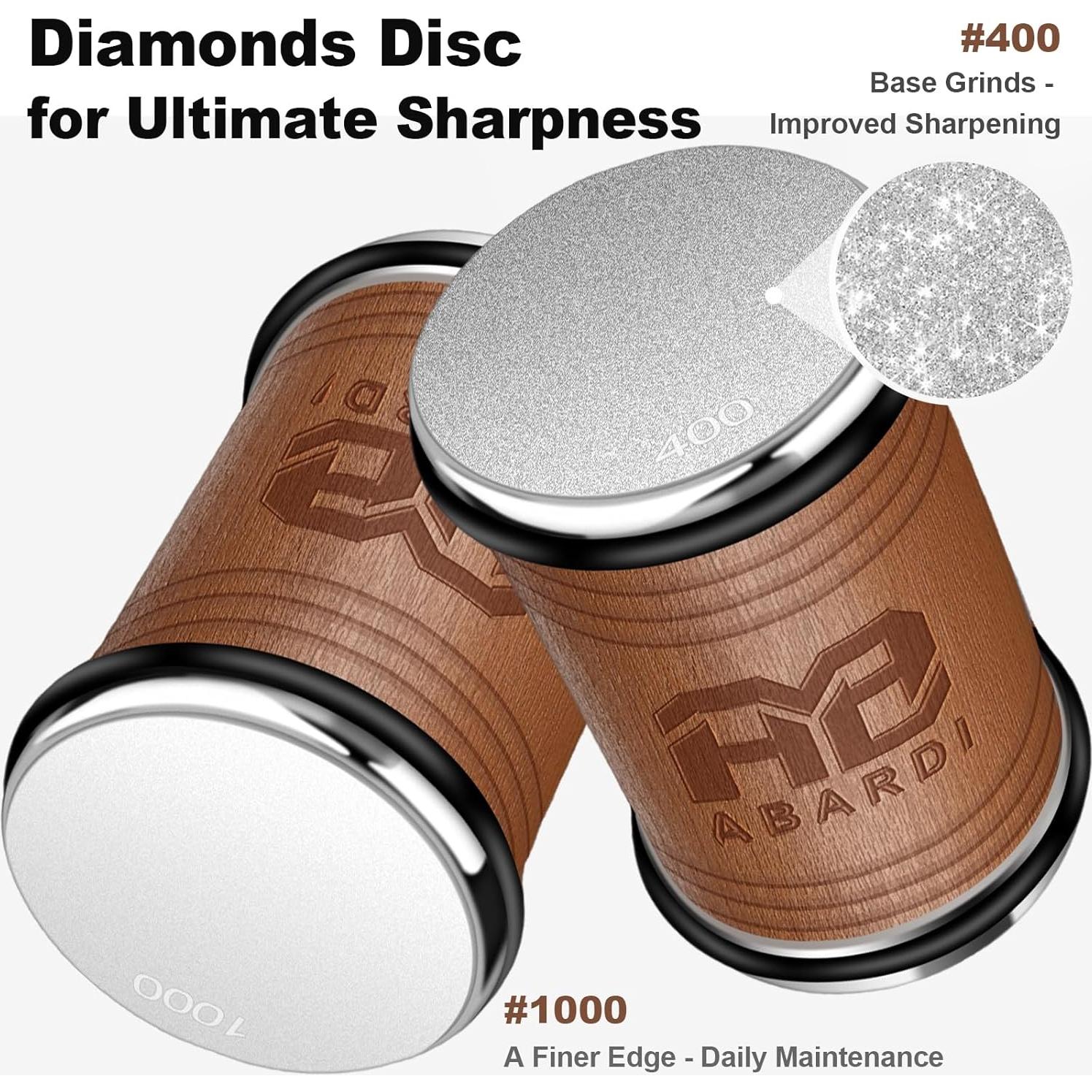 Afilador de cuchillos Abardi MDQ-1 con ángulo magnético