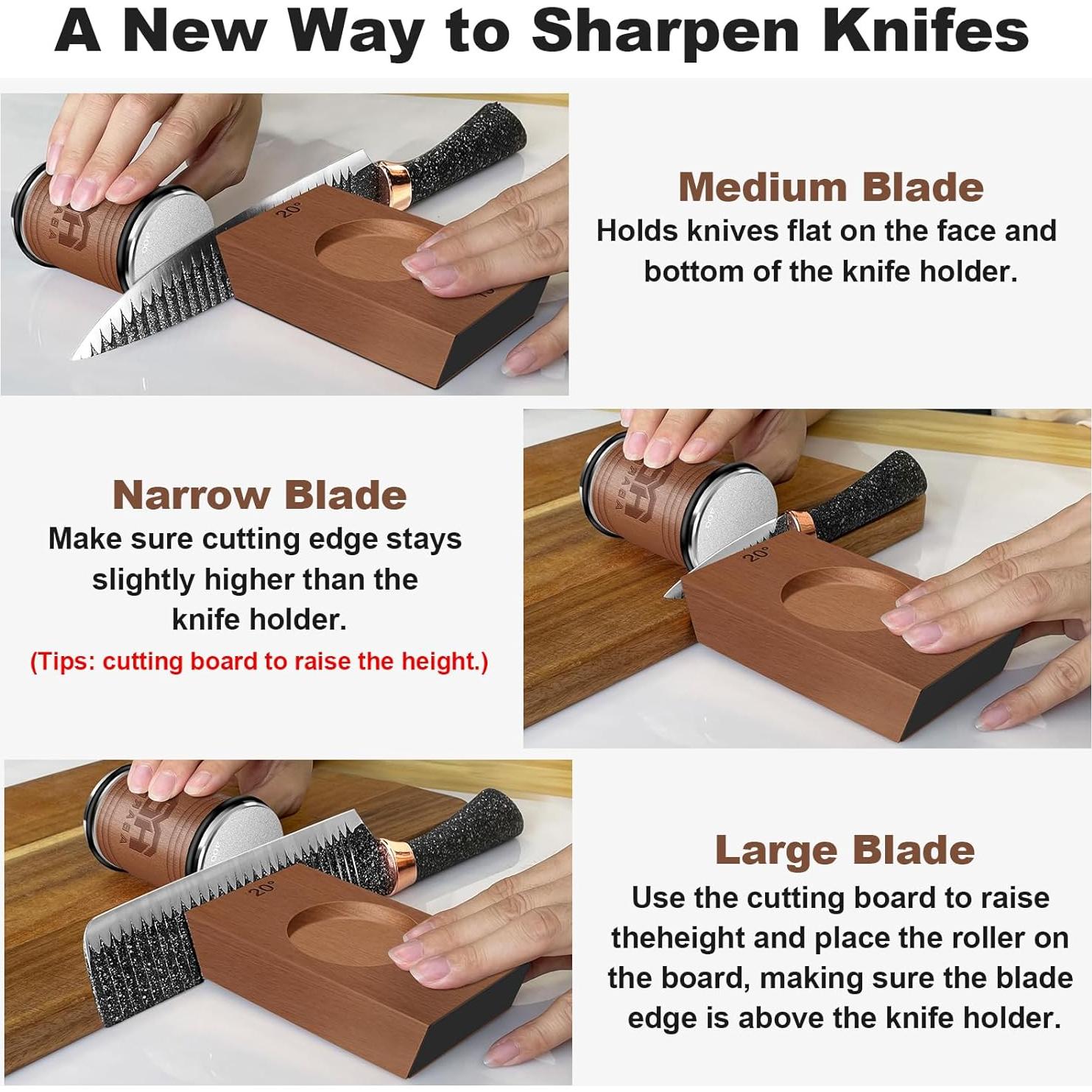 Afilador de cuchillos Abardi MDQ-1 con ángulo magnético