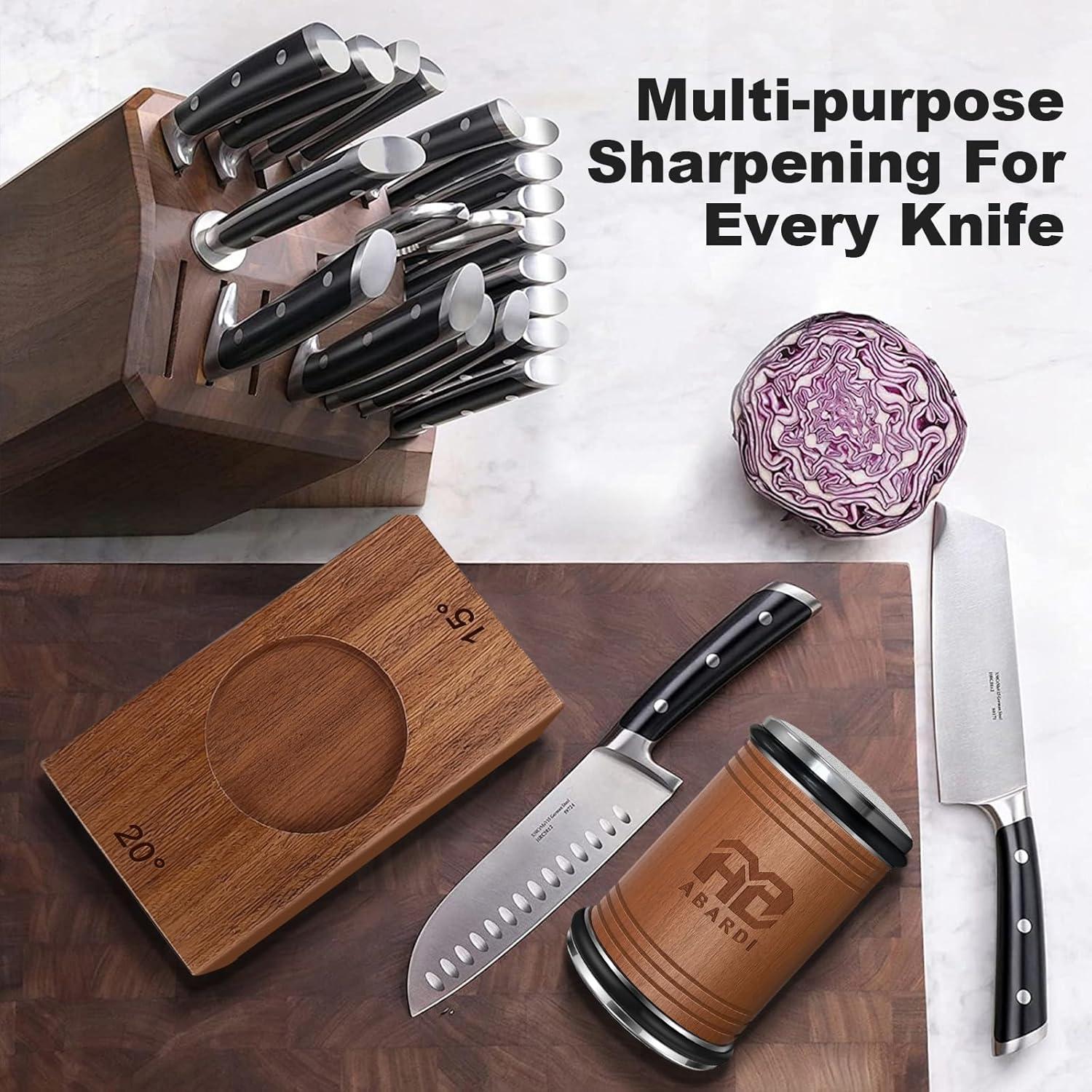 Afilador de cuchillos Abardi MDQ-1 con ángulo magnético