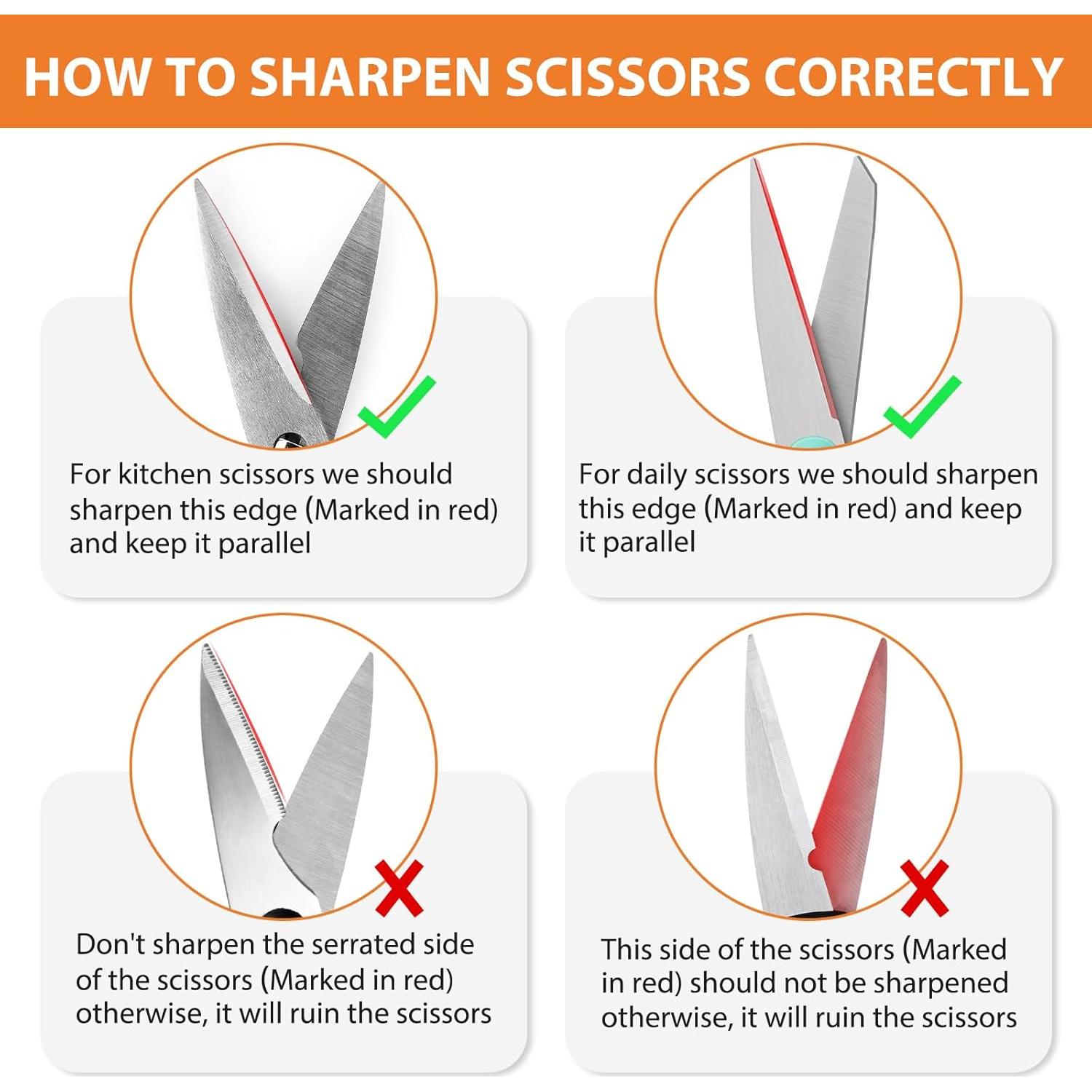 Afilador de cuchillos 5 en 1 Longzon con guante resistente