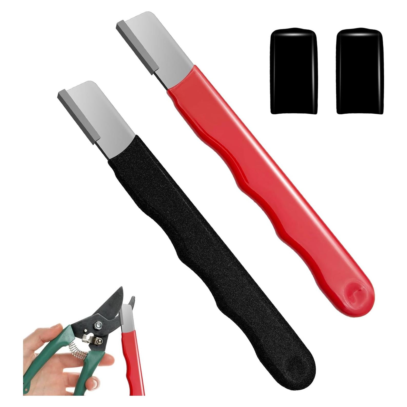 Juego de 2 Afiladores de Herramientas de Jardín Fifchall