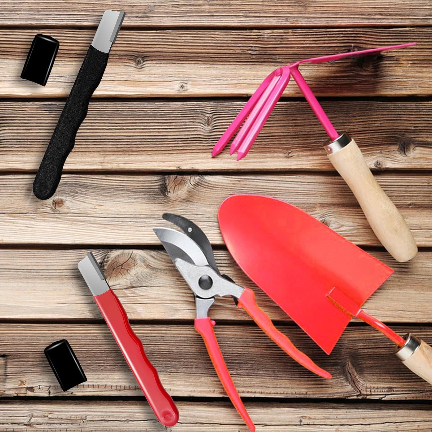 Juego de 2 Afiladores de Herramientas de Jardín Fifchall