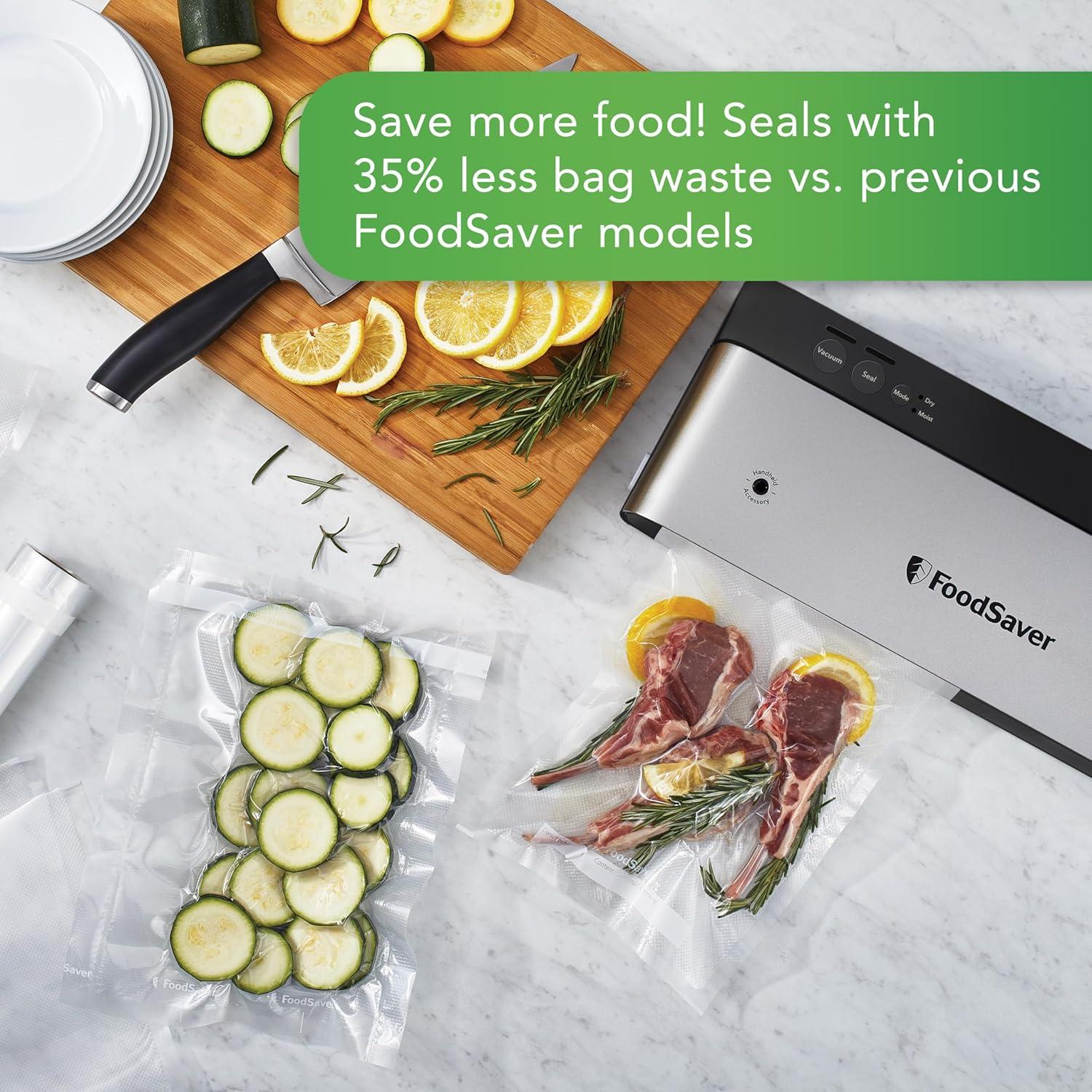 Sellador al Vacío FoodSaver VS0150 Compacto Vertical