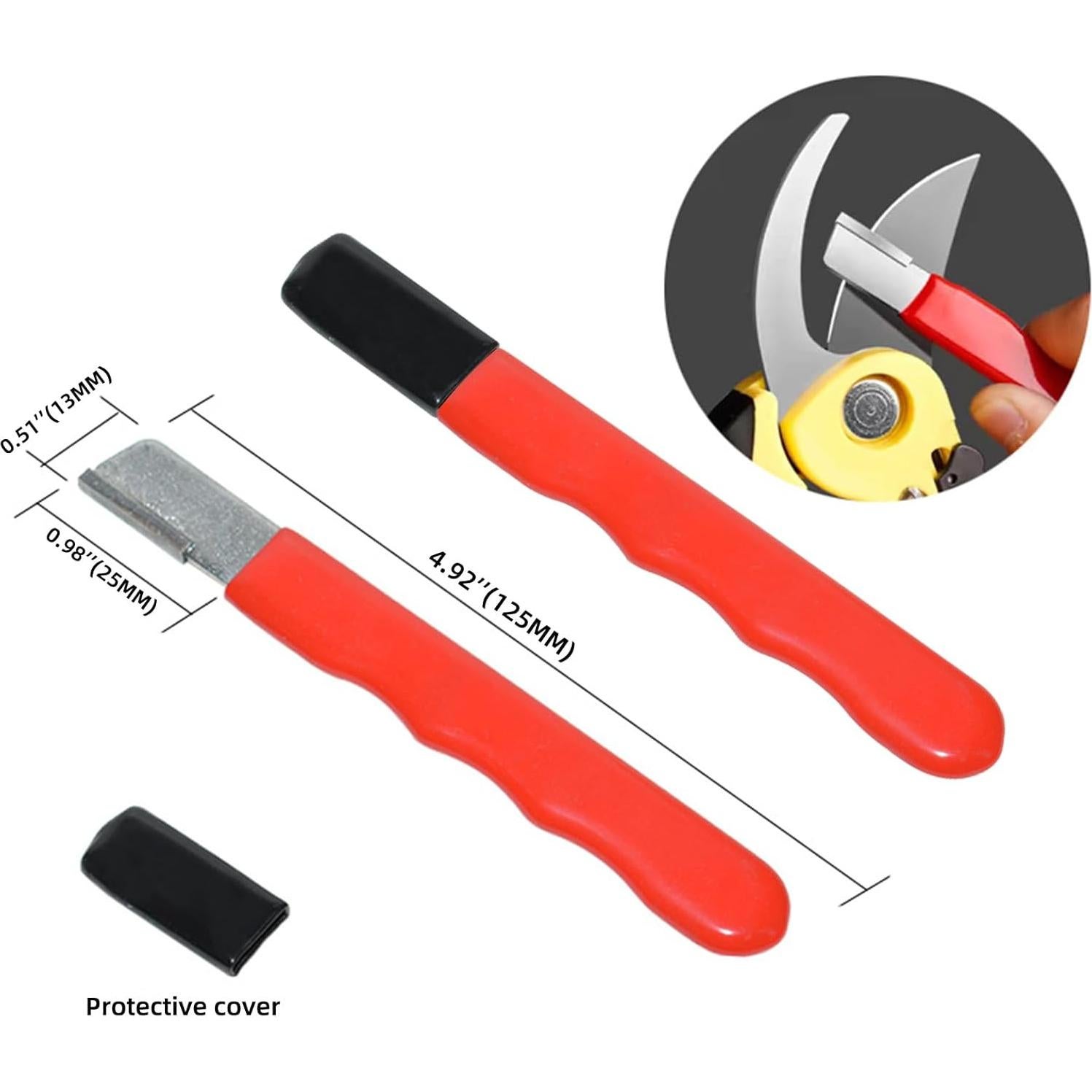 Afilador de Cuchillos Portátil Paoleju 2-Pack Acero Tungsteno