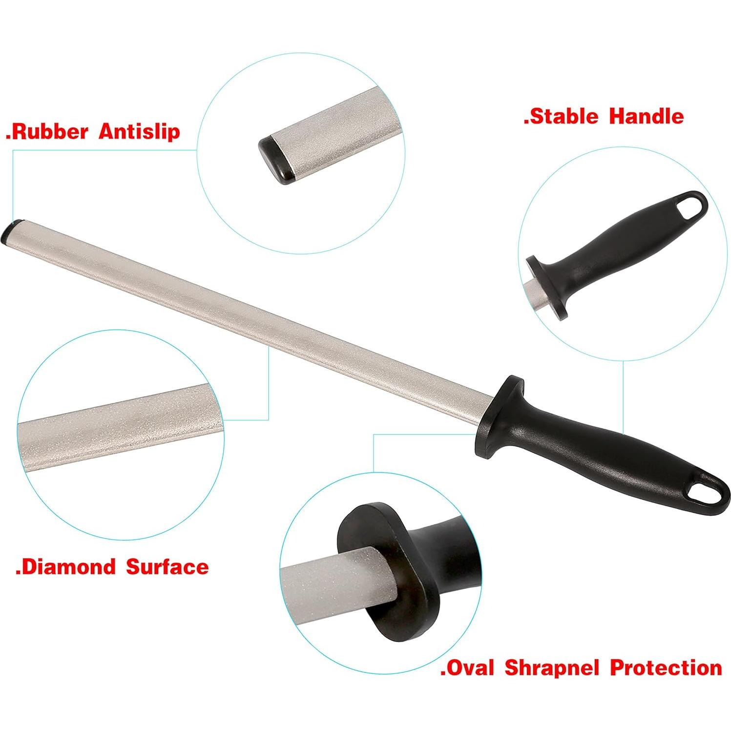 Varilla de Afilado Profesional Kota Japan 30 cm Diamante