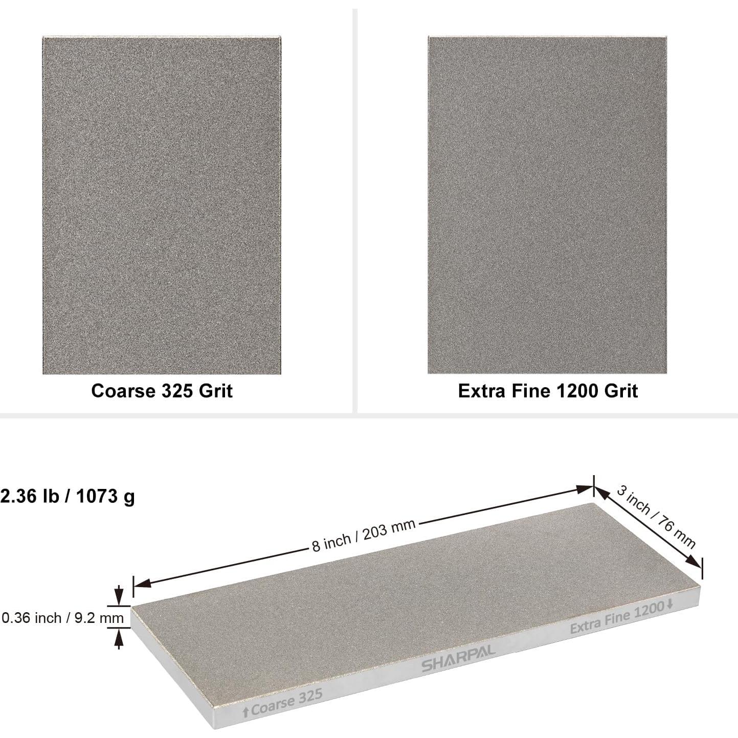 Piedra de Afilar Doble Cara SHARPAL 162N 20.3x7.6cm