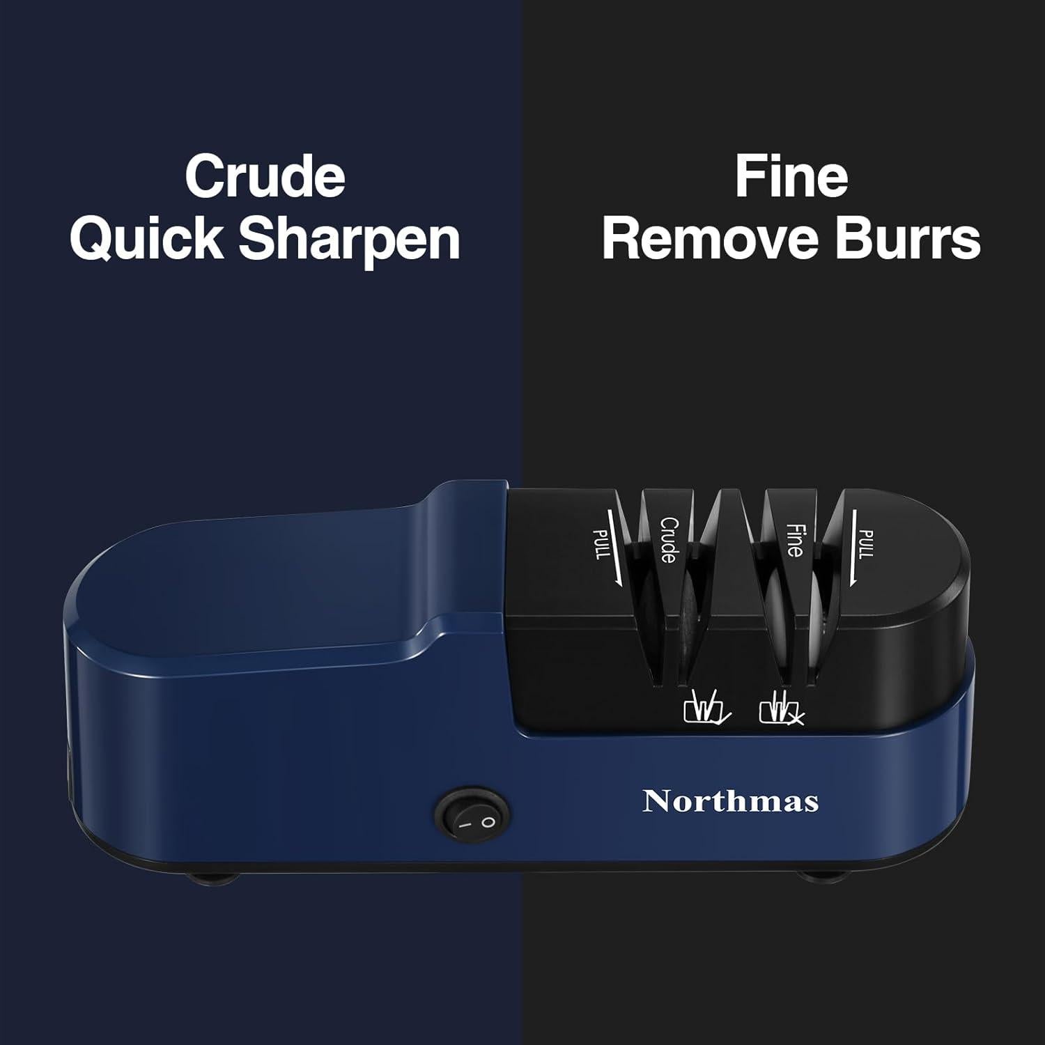 Afilador eléctrico de cuchillos Northmas QN-M868 2 etapas