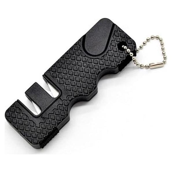 Afilador de cuchillos portátil WinldMonmo 15 cm negro